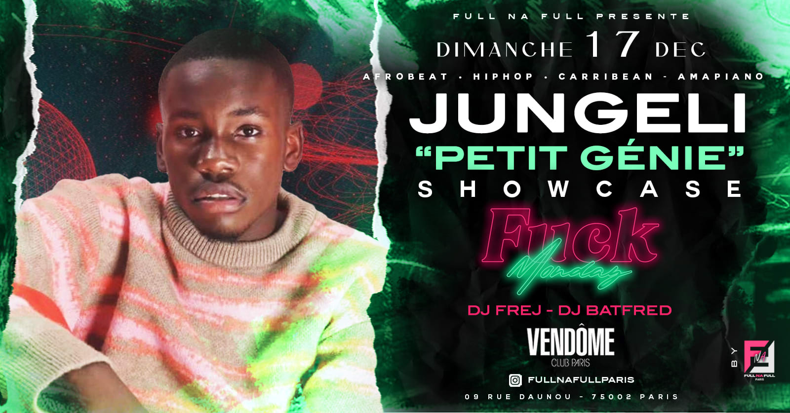 Fuck Monday X Showcase Jungeli Cover