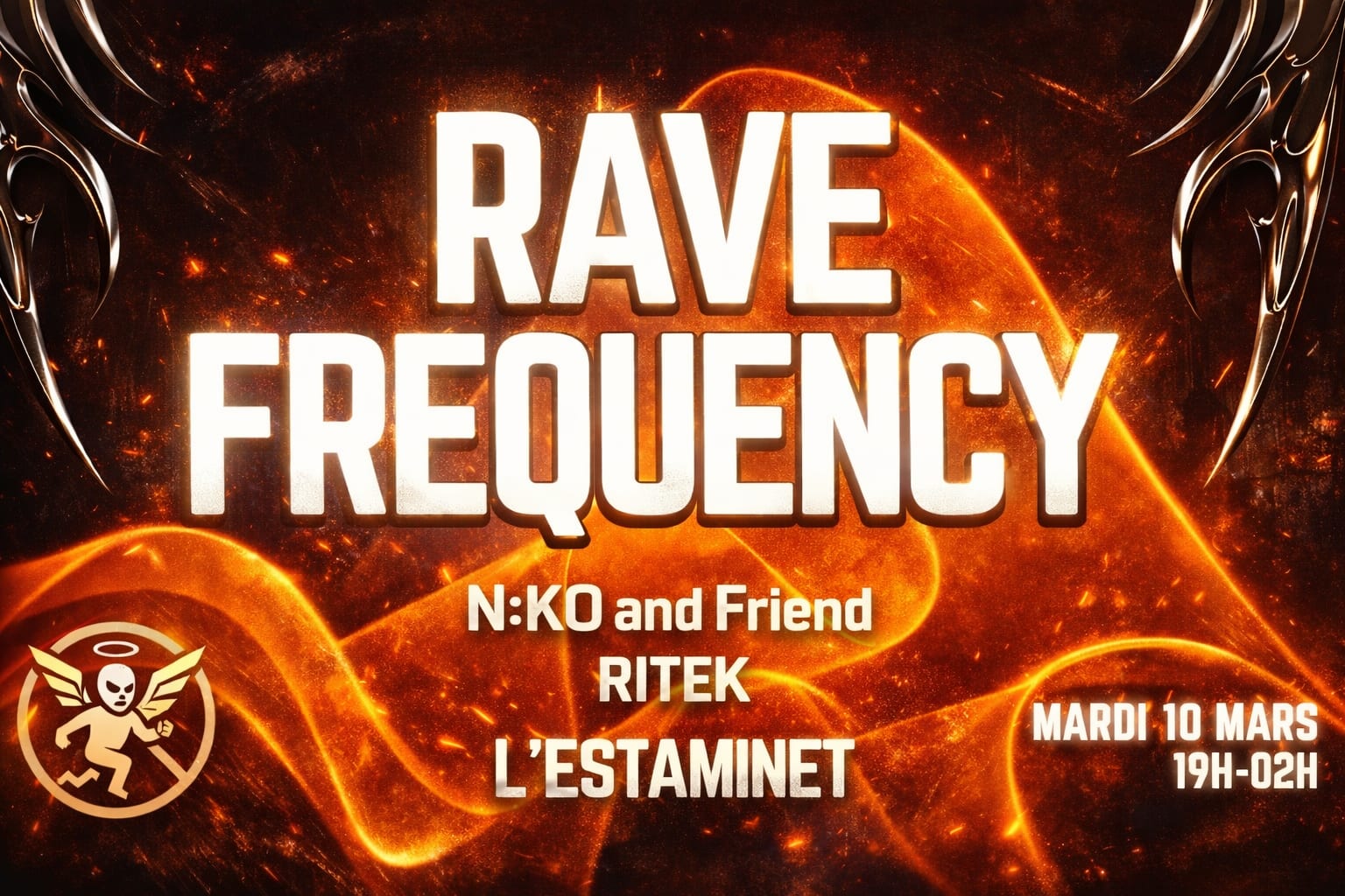 Rave Frequency Night Cover