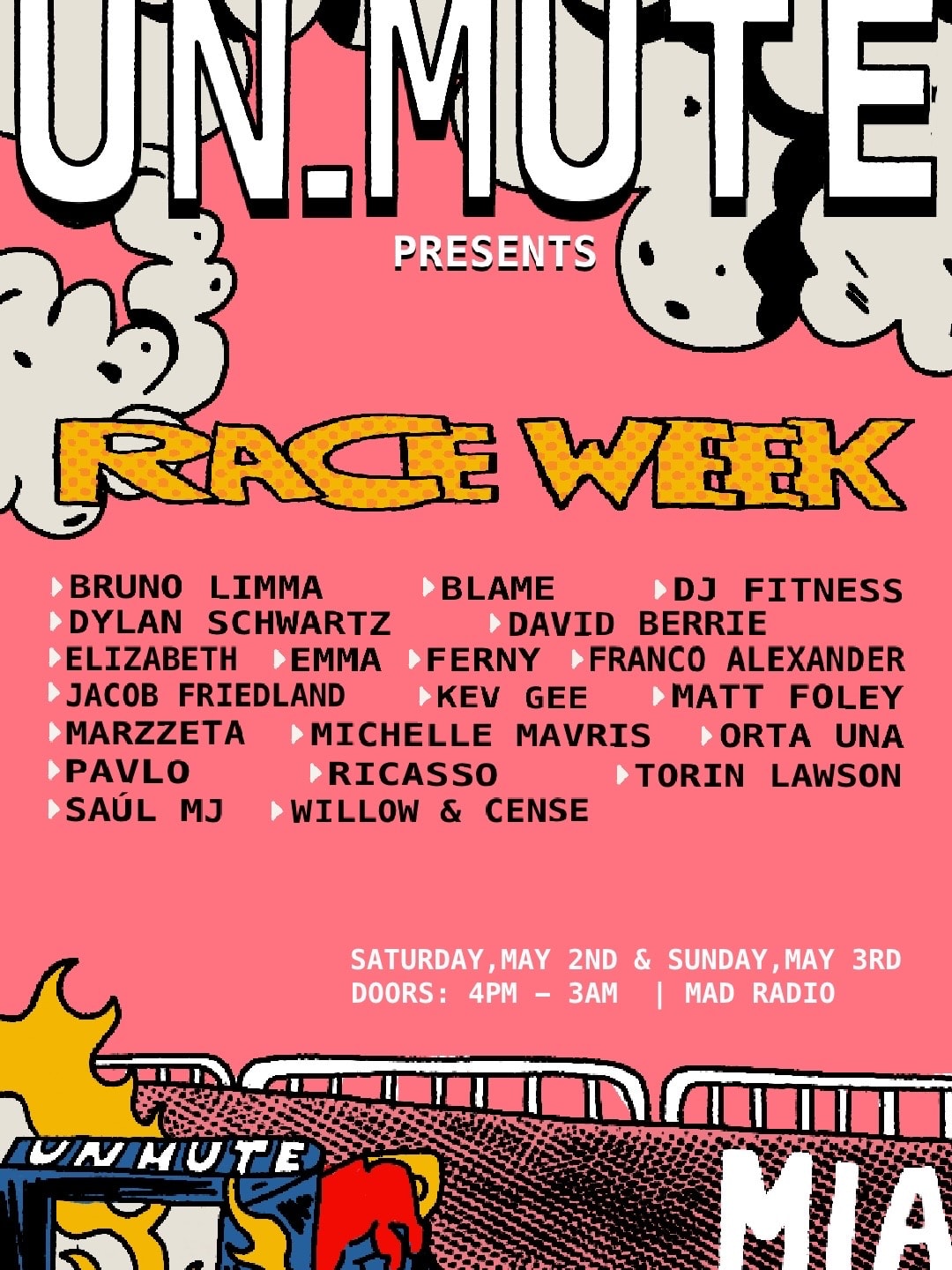 Race Week At Mad Radio Cover