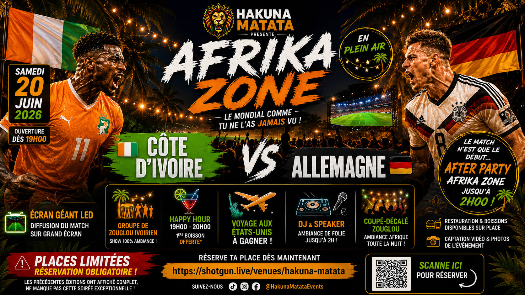 Hakuna Matata – Fan Zone | Cote D’Ivoire Vs Allemagne Cover