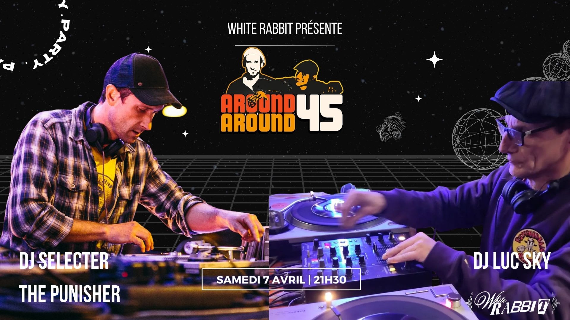 Around Around 45 Au White Rabbit Cover
