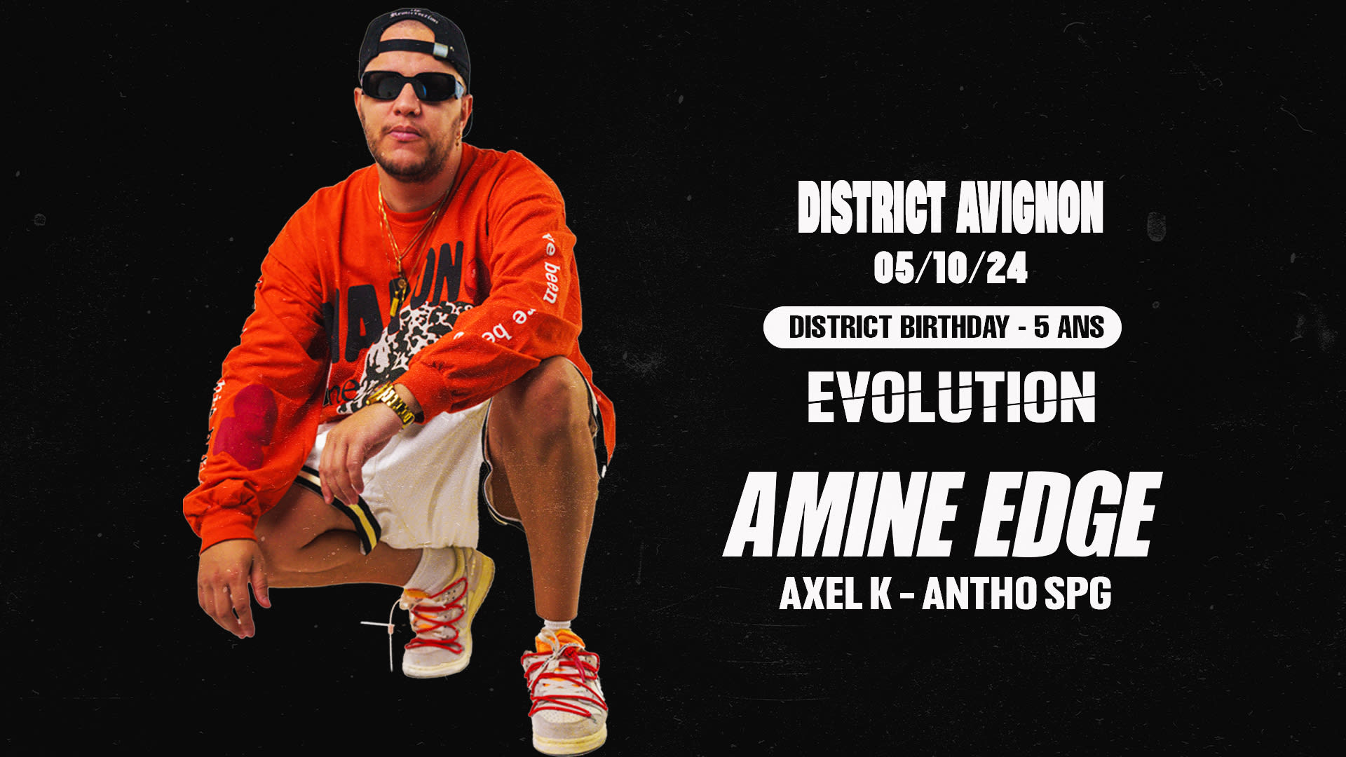 Birthday District Day 2 : Amine Edge - Axel K - Antho Spg Cover