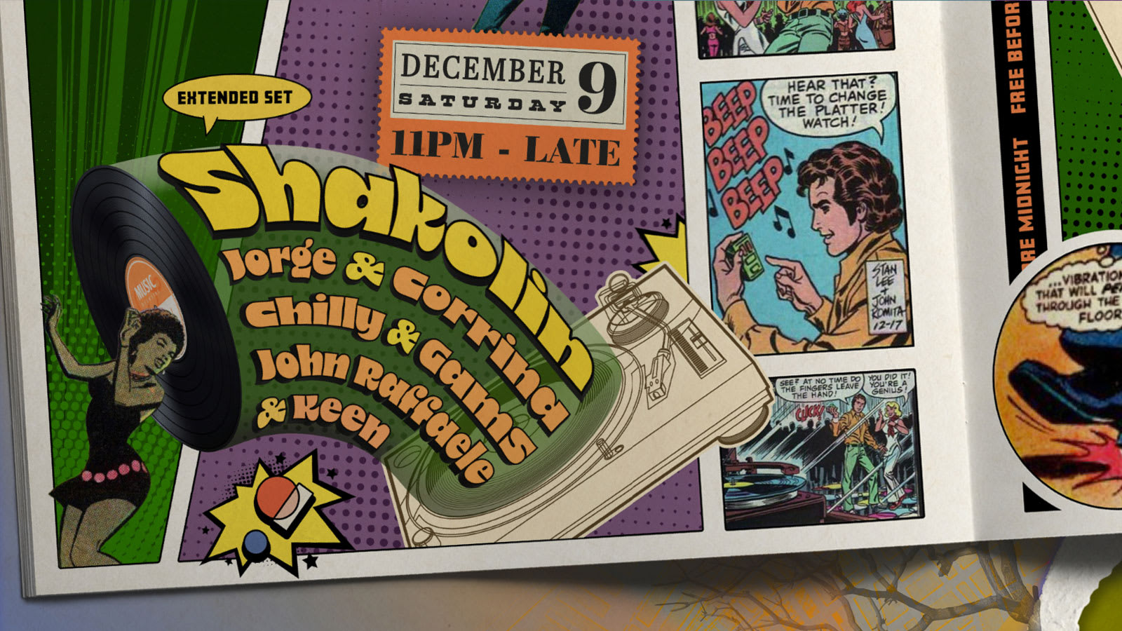 Apollo Studio W/ Shakolin, Keen, John Raffaele, Jorge, More. Cover