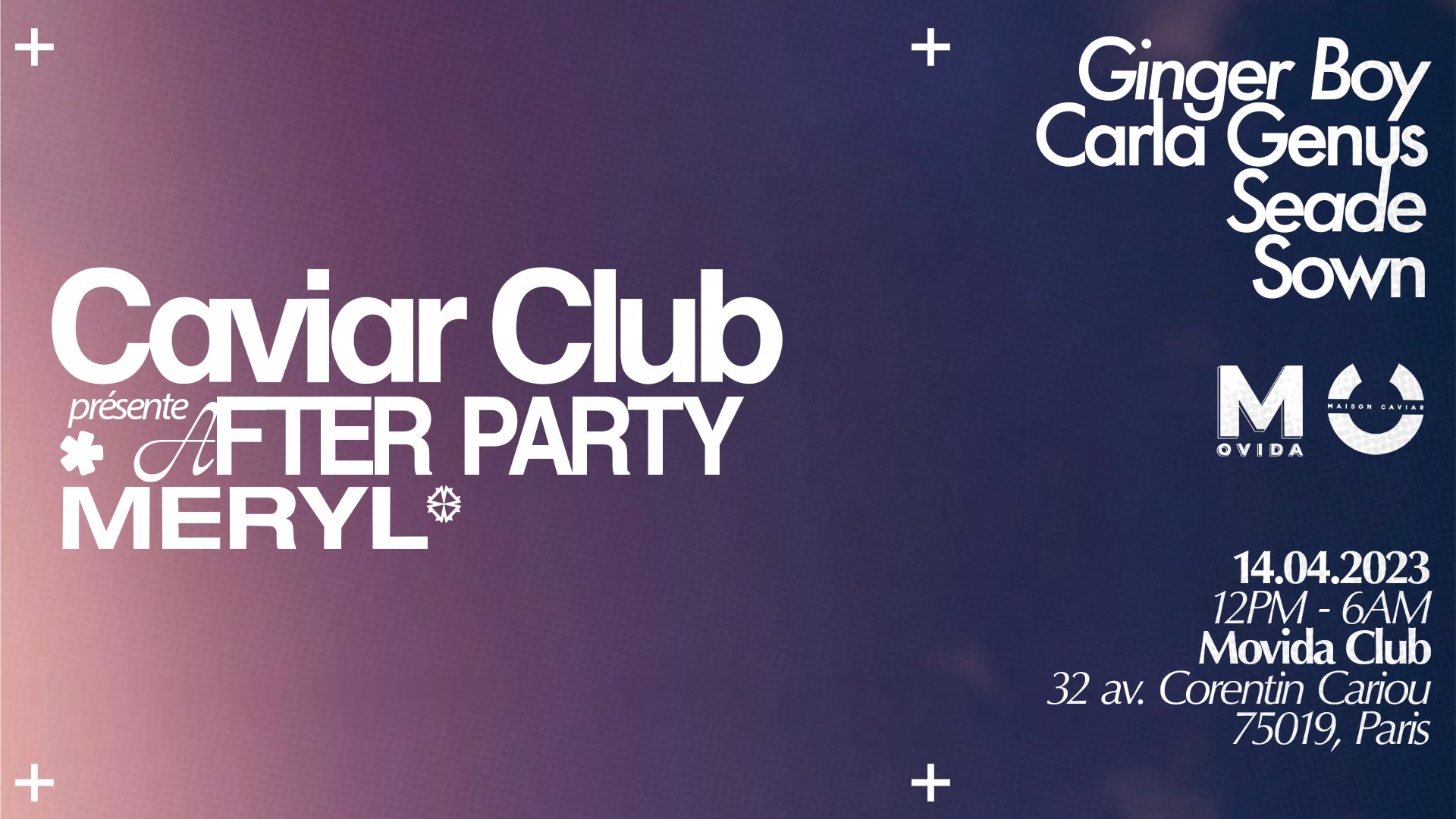 After Party Meryl - Caviar Club #1 Cover