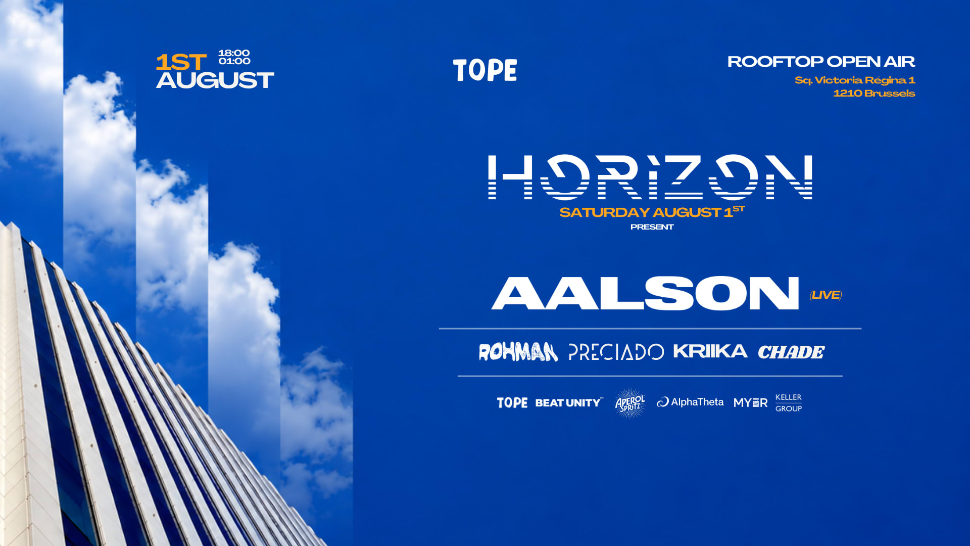 Horizon - Rooftop Open Air - 01.08 - Present Aalson (Live) Cover