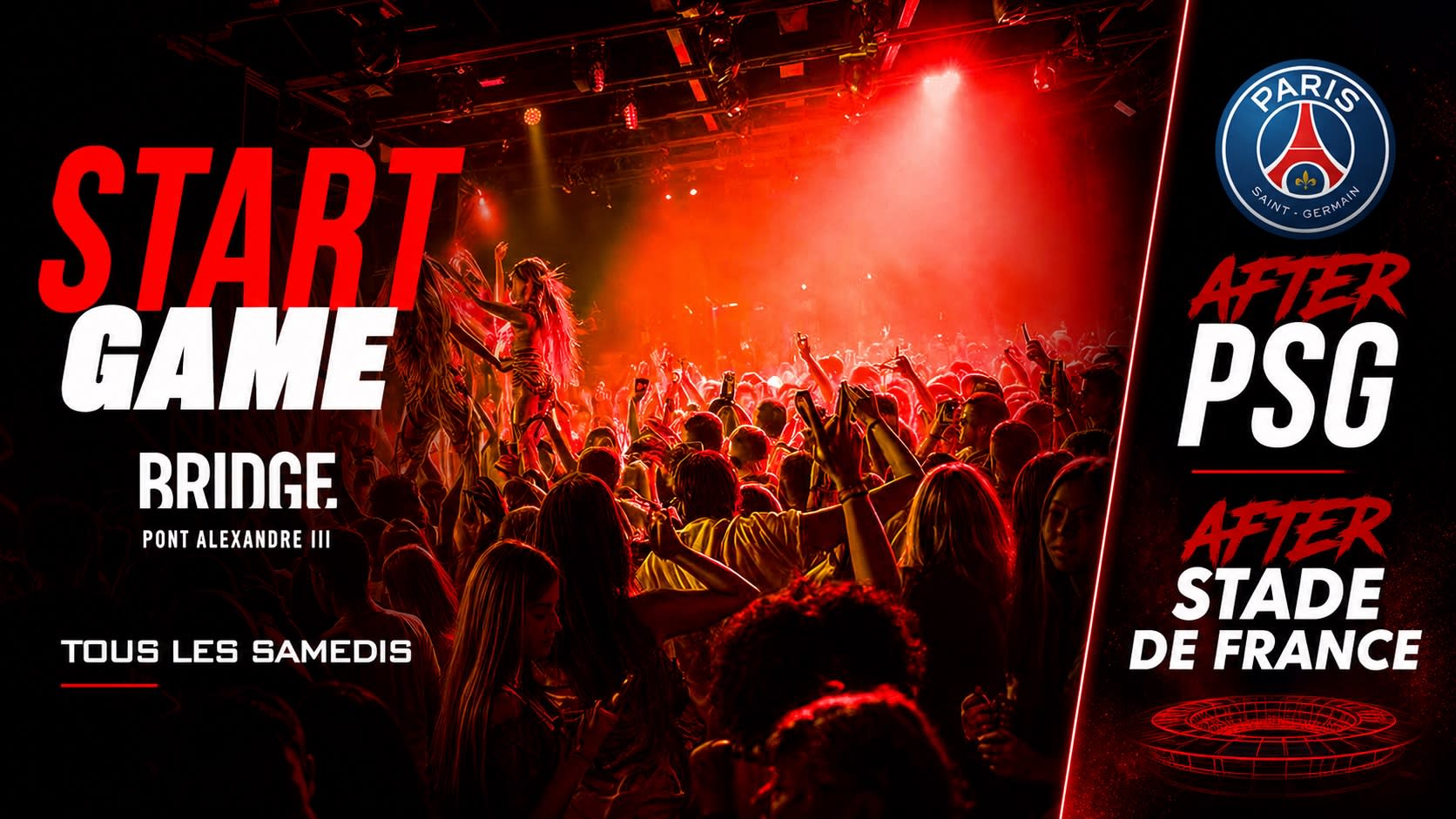 Bridge Club - Start Game Party In Paris 2000 Personnes 30-05 Cover