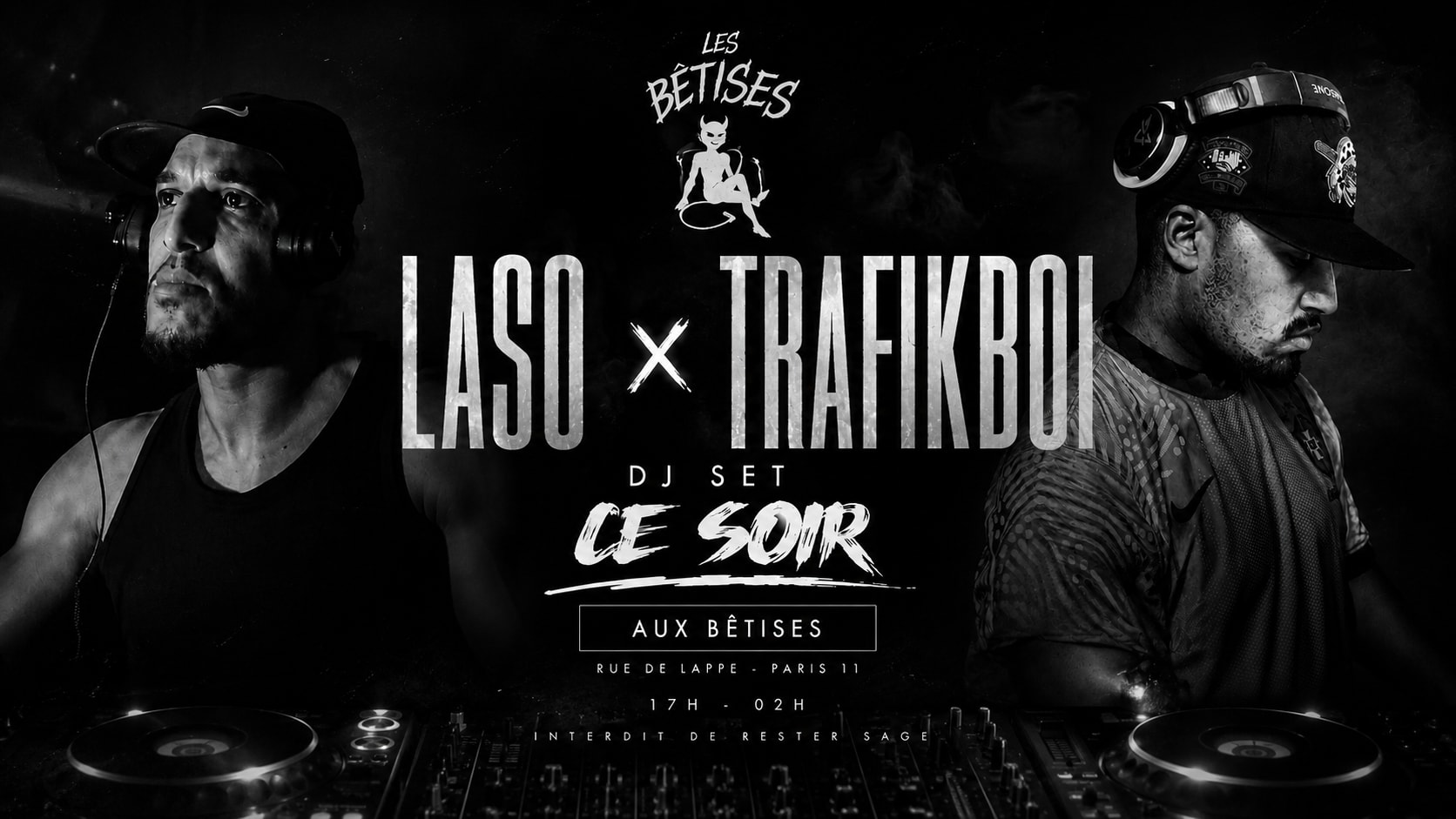 Laso_Asb × Trafiboi — Dj Set | Les Bêtises Cover