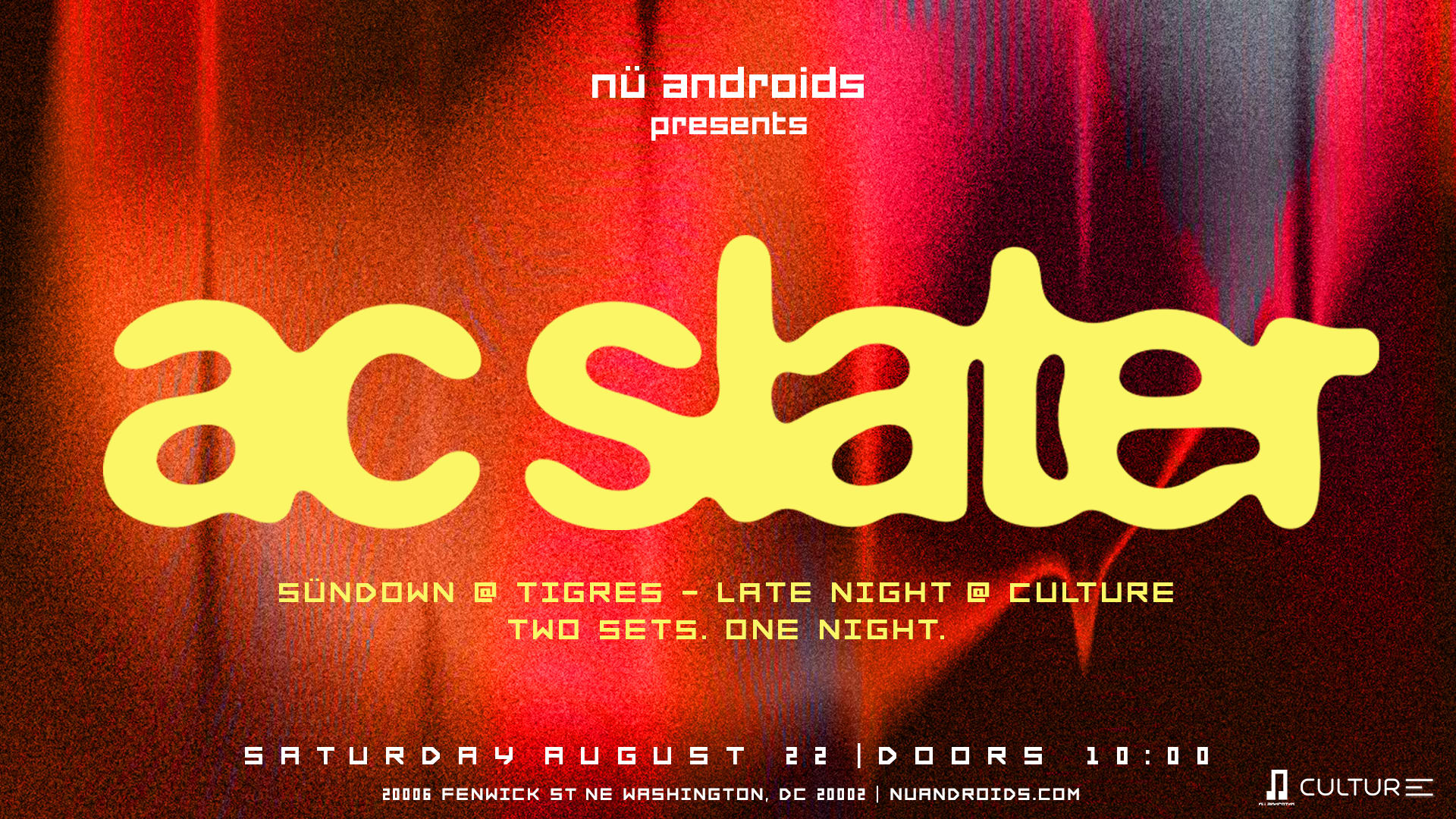 Nü Androids Presents: Ac Slater Cover