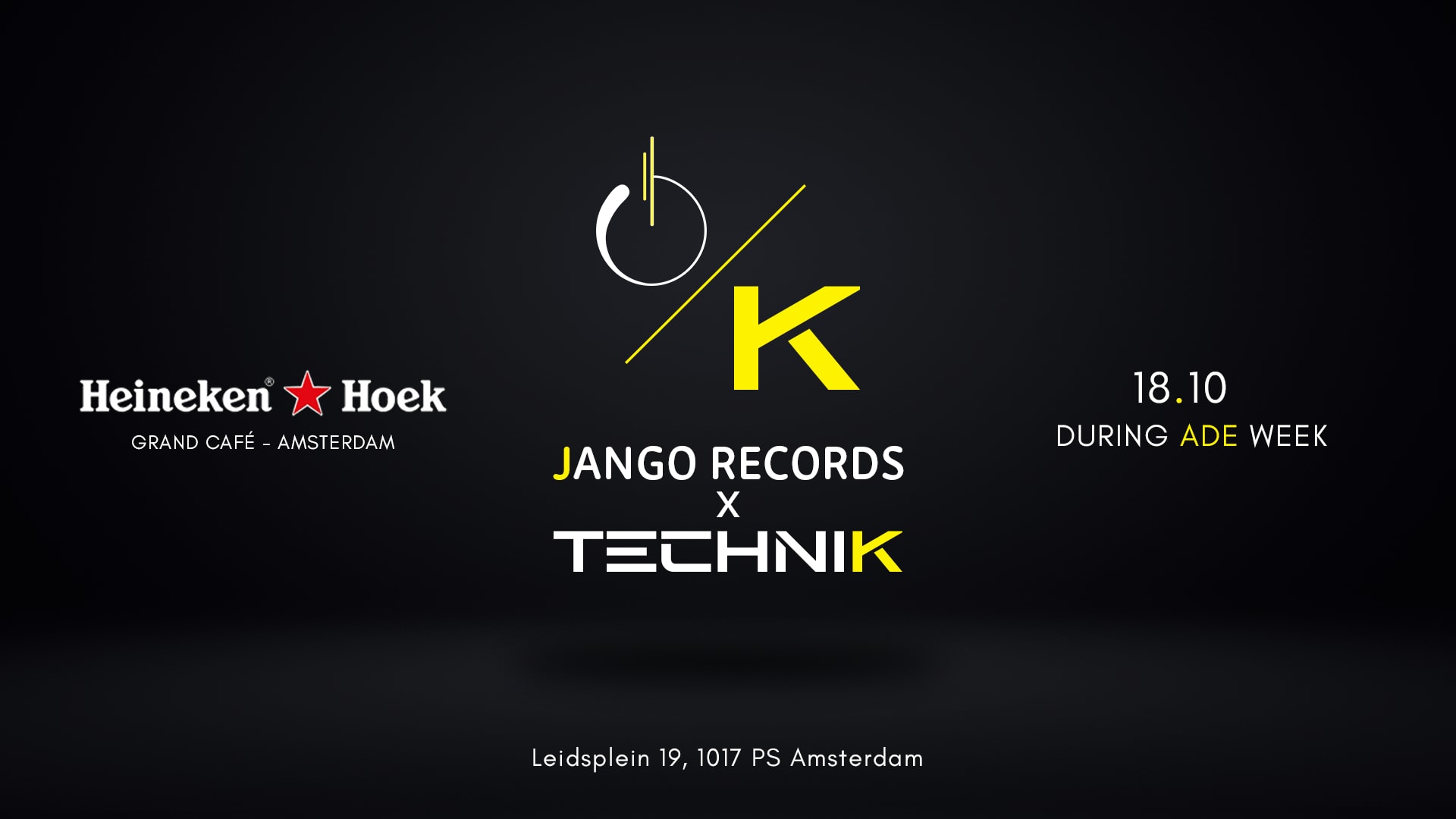 Jango Records X Technik - Ade 2024 - Free Entrance Cover