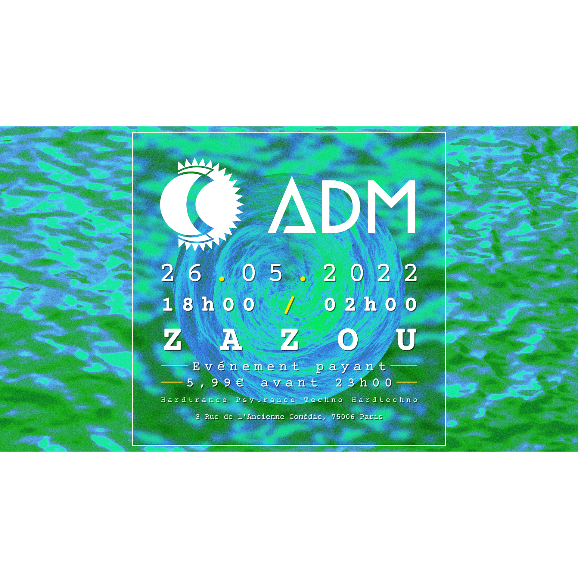 A Demain Matin X Zazou Cover