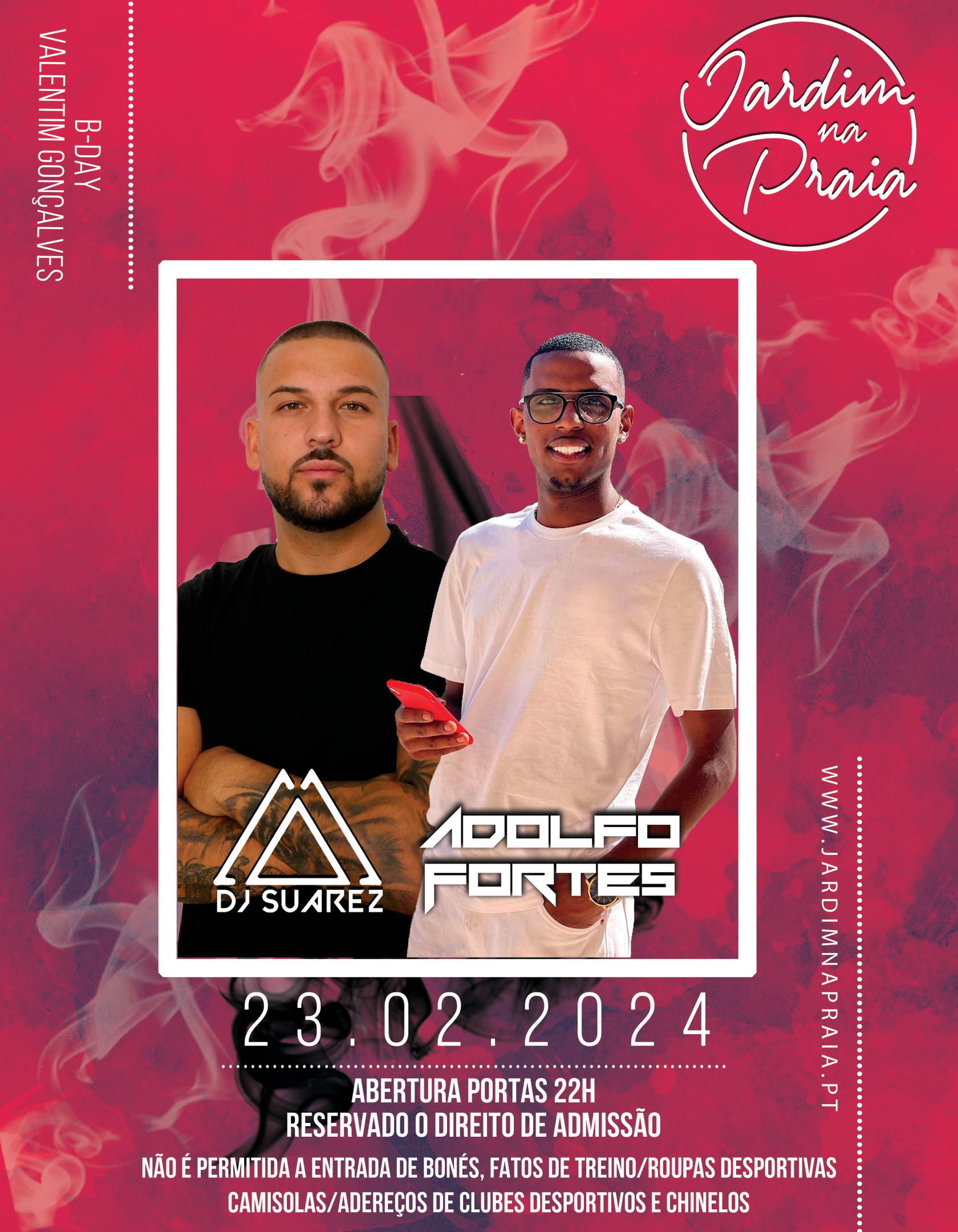 Adolfo Fortes & Dj Suarez - B-Day Valentim Gonçalves Cover