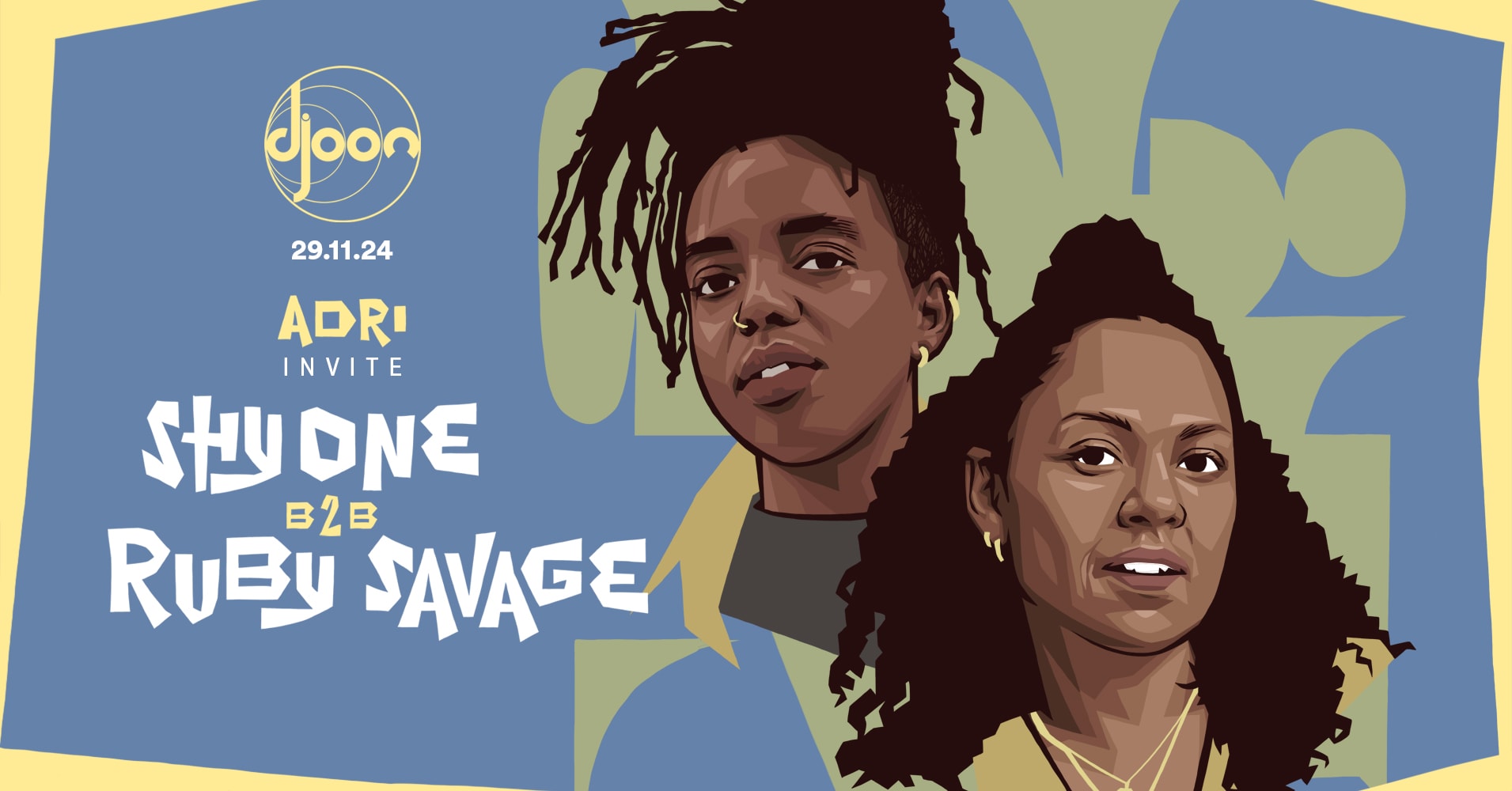 Djoon: Adri Invite Shy One B2b Ruby Savage Cover