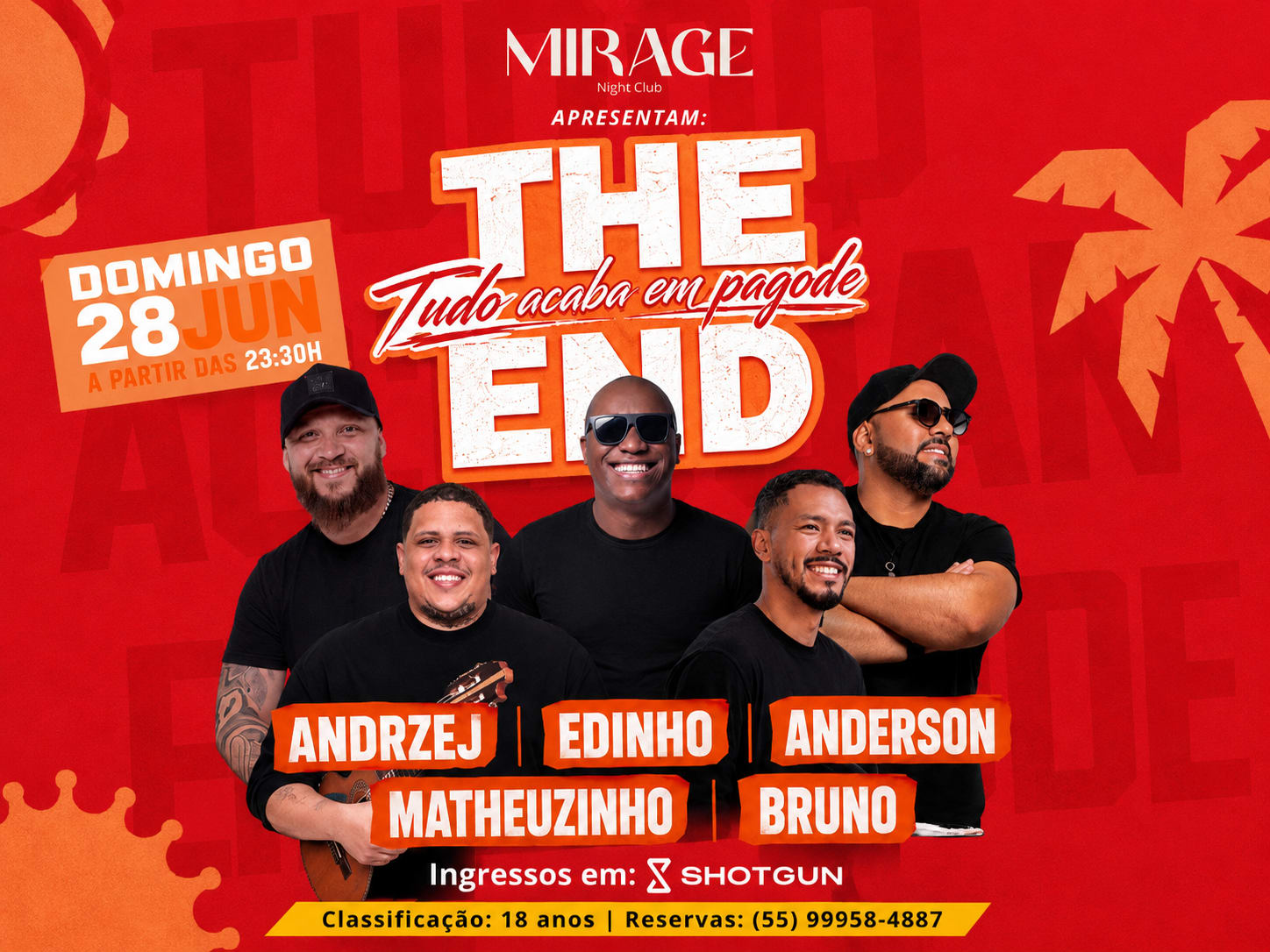 The End - Tudo Acaba Em Pagode 0.6 Cover