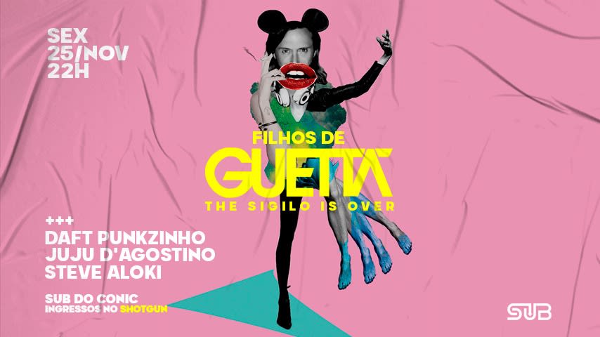 Filhos De Guetta - The Sigilo Is Over Cover