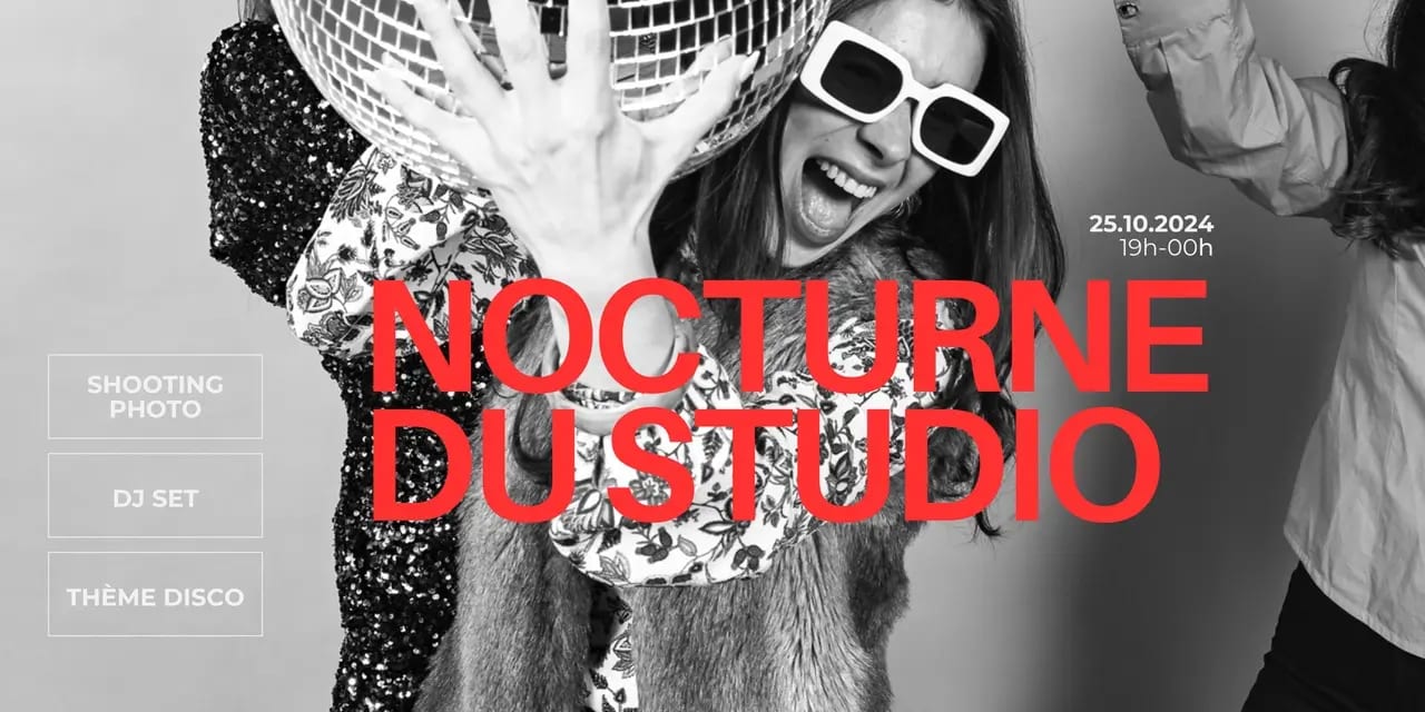 Soirée Nocturne Du Studio #Disco & Open Platine Cover