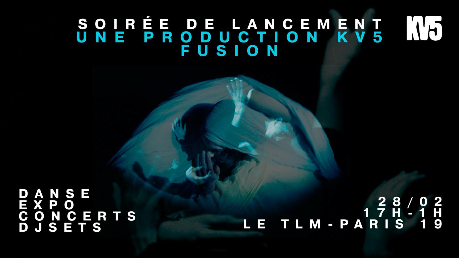 Fusion - Danse, Expo, Concerts & Dj Set By Kroma Vision Cover