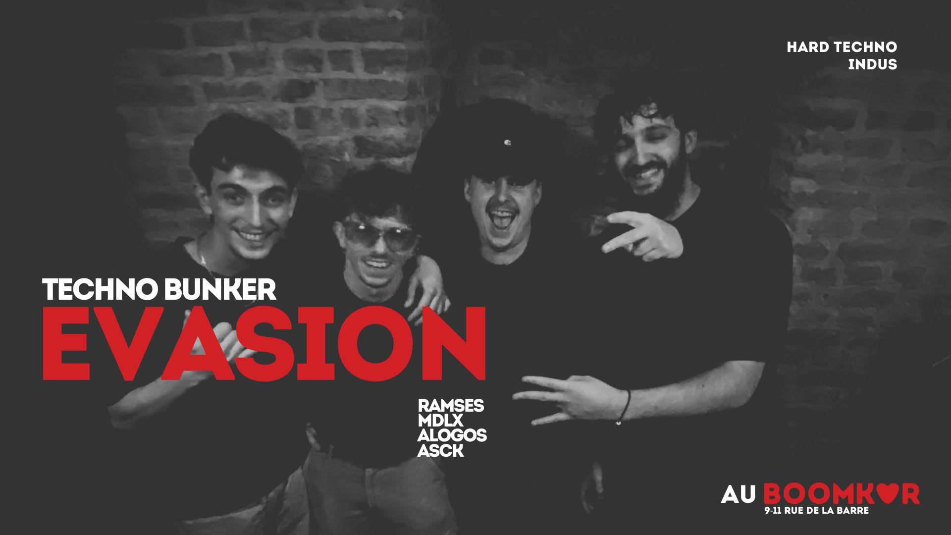 Techno Bunker X Evasion Cover
