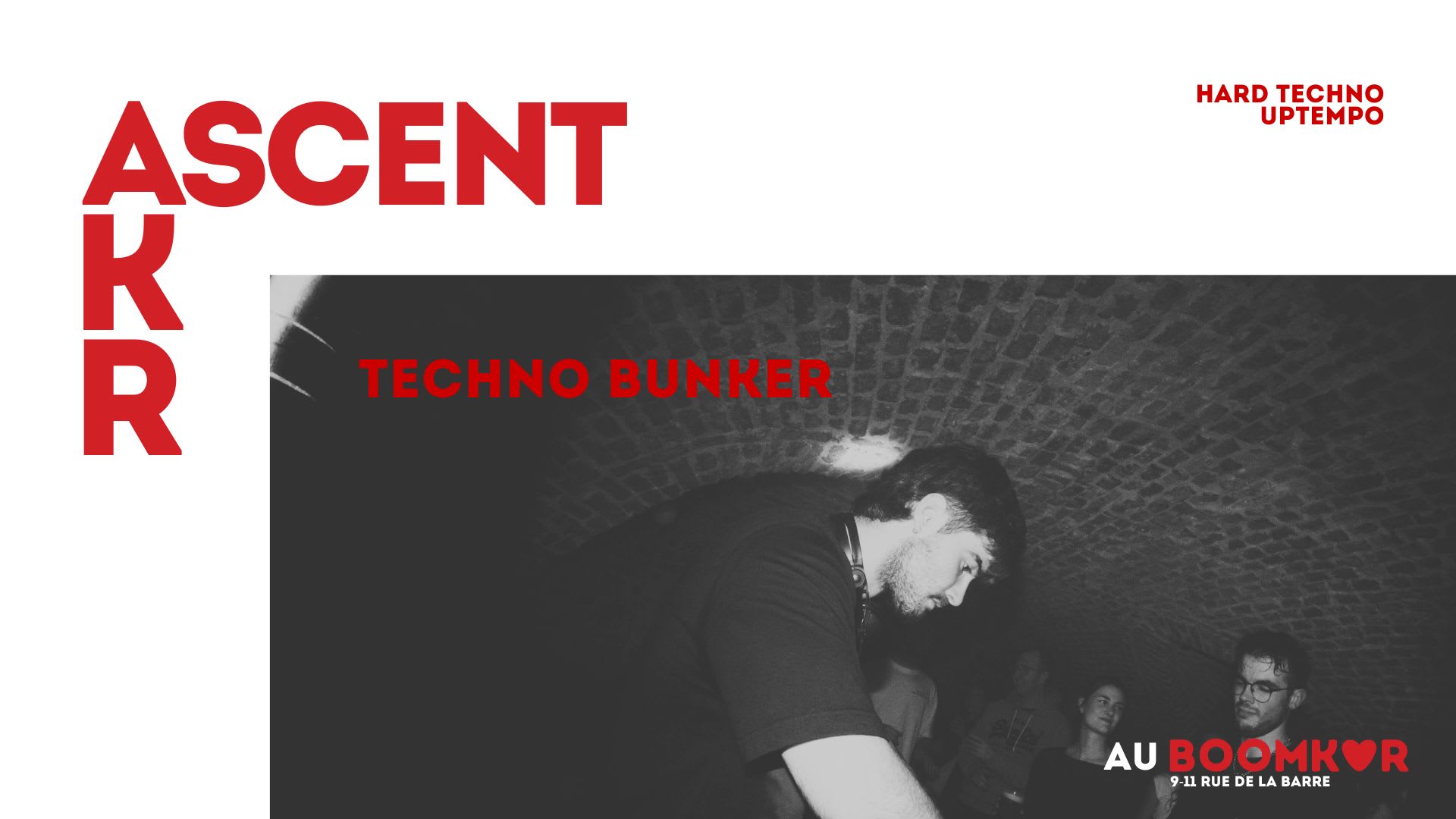 Techno Bunker Invite Akr / Ascent Cover