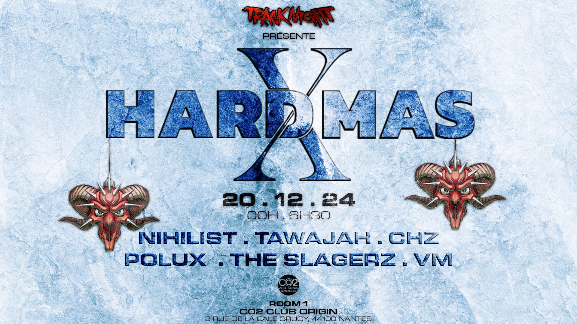 Track'night Présente Hard'xmas Cover
