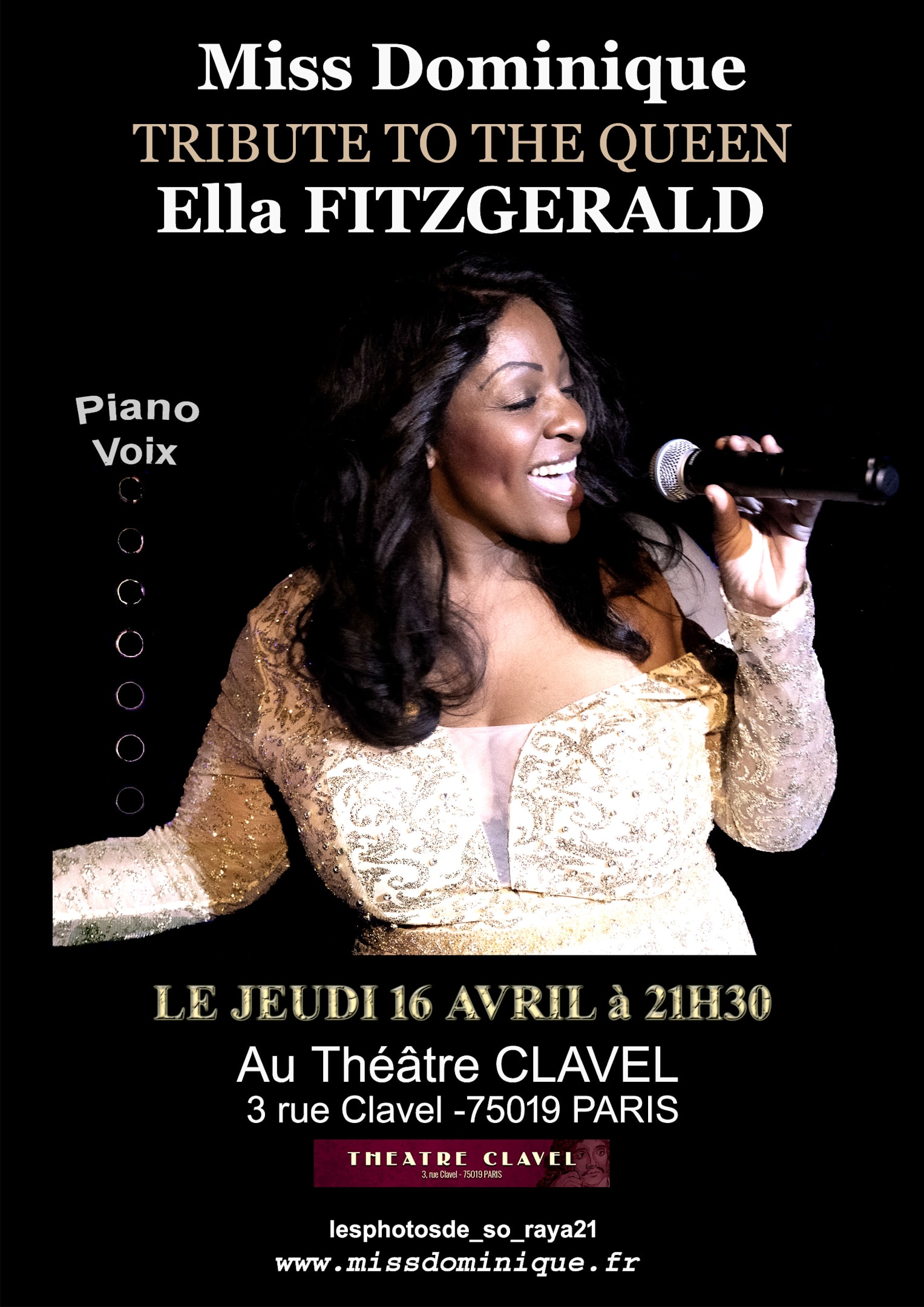 Miss Dominique Tribute To The Queen Ella Fitzgerald Cover