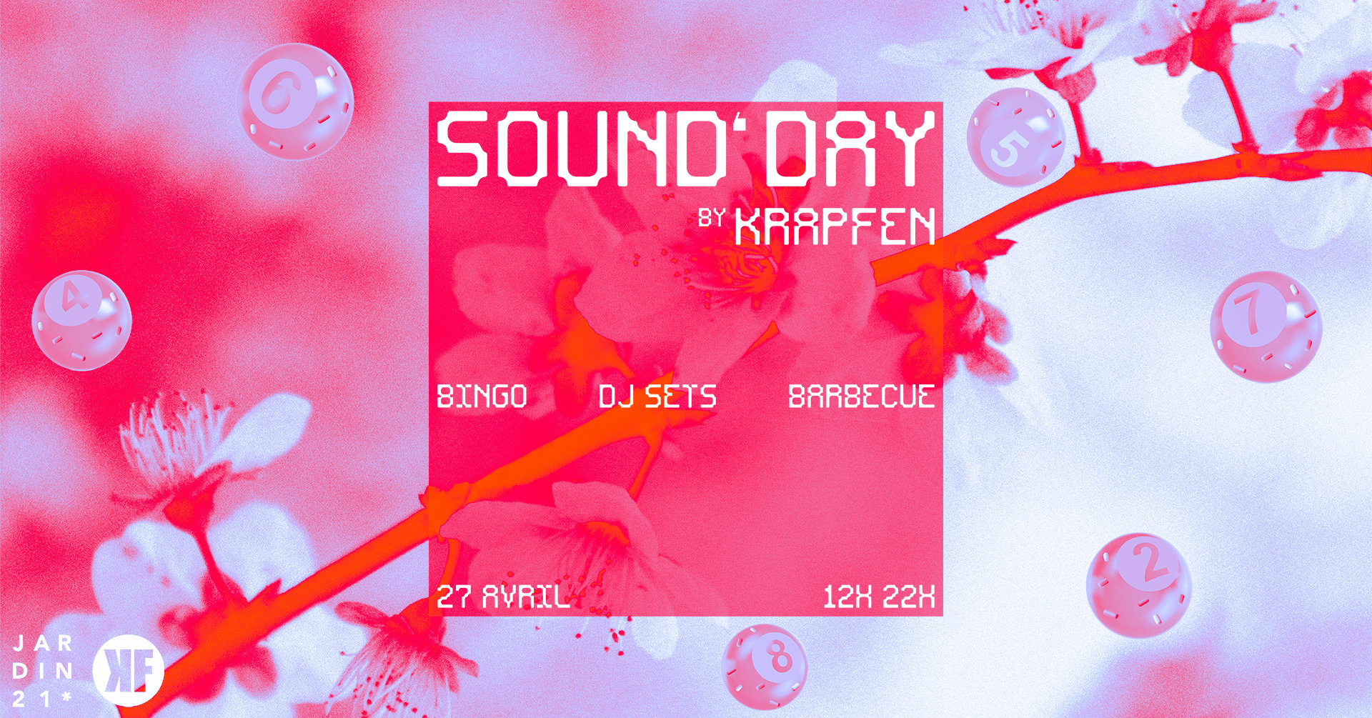 Sound'day By Krapfen - Jardin21 - Open Air Cover