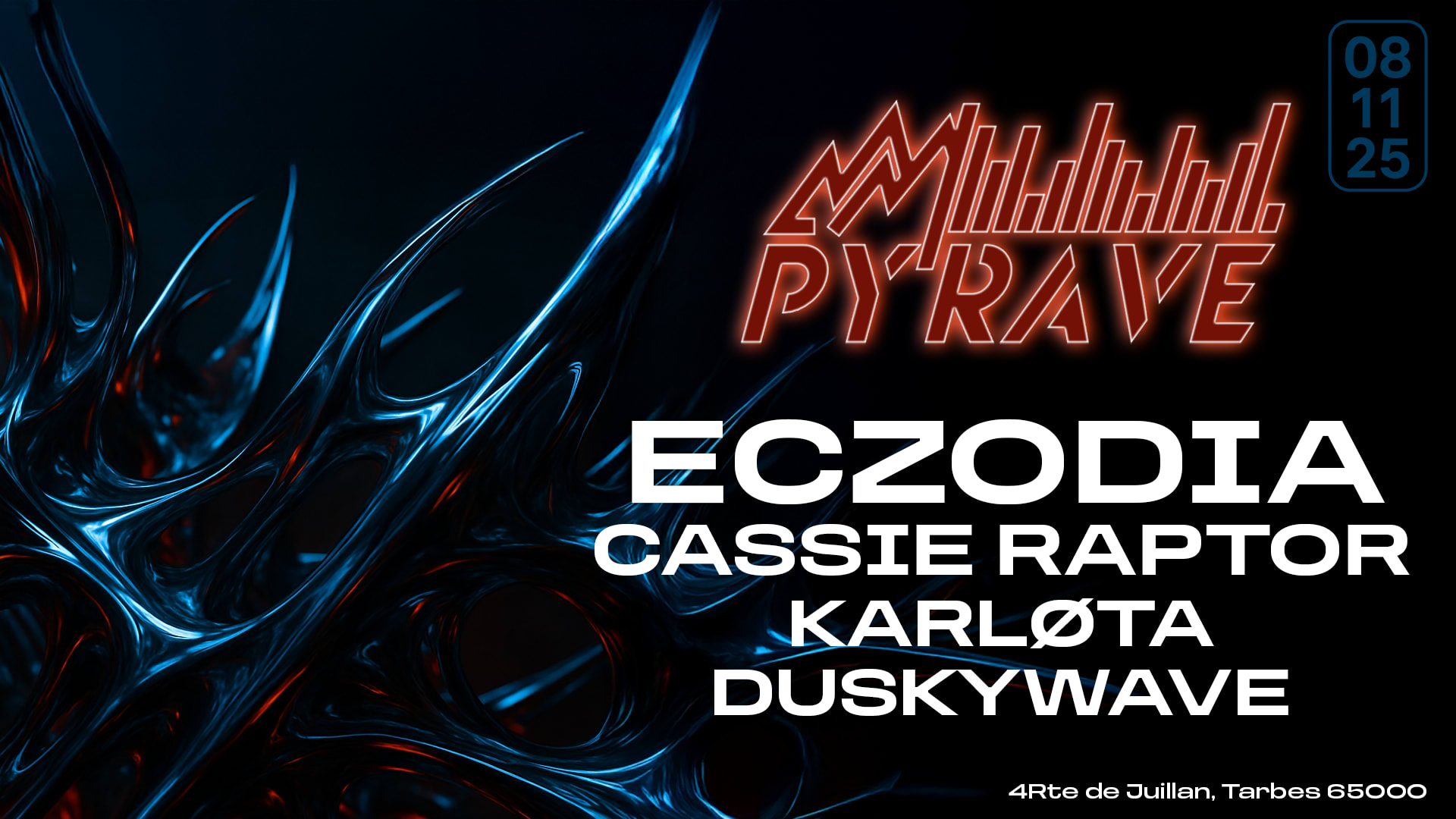 Py'rave - Samedi 8 Novembre Cover