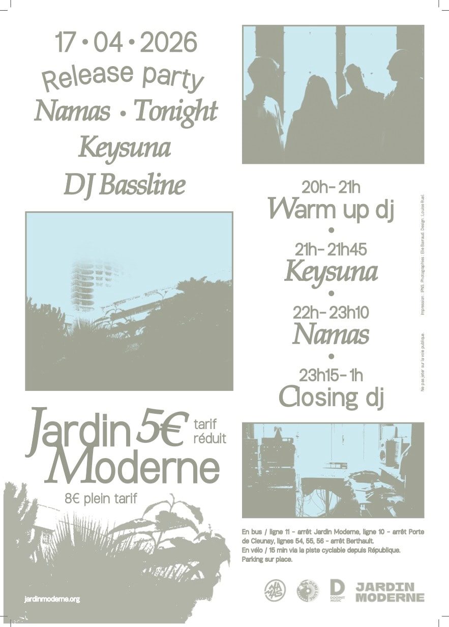 Release Party - Namas + Keysuna + Dj Bassline Cover