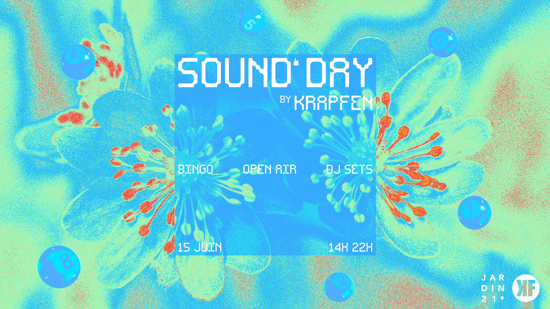 Sound'day Bingo Au Jardin21 - Open Air Cover