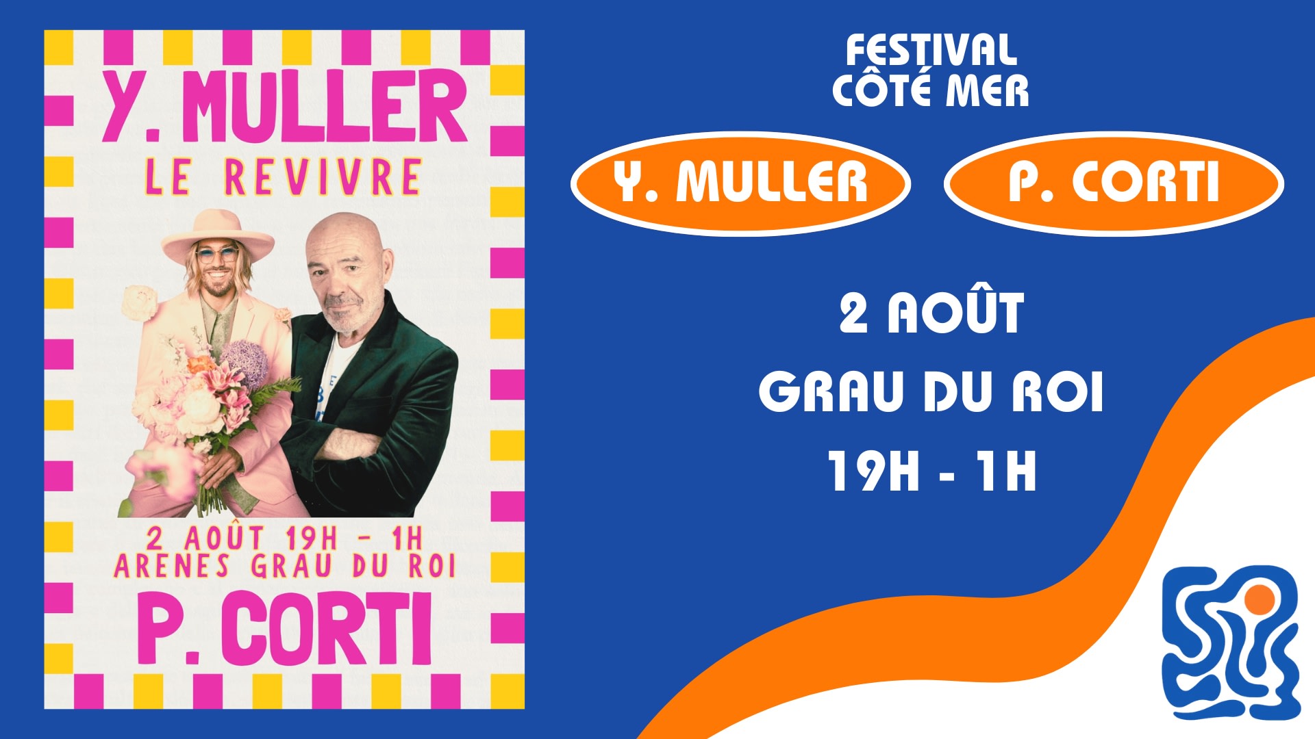 Festival Côté Mer - Yann Muller & Phillipe Corti Cover