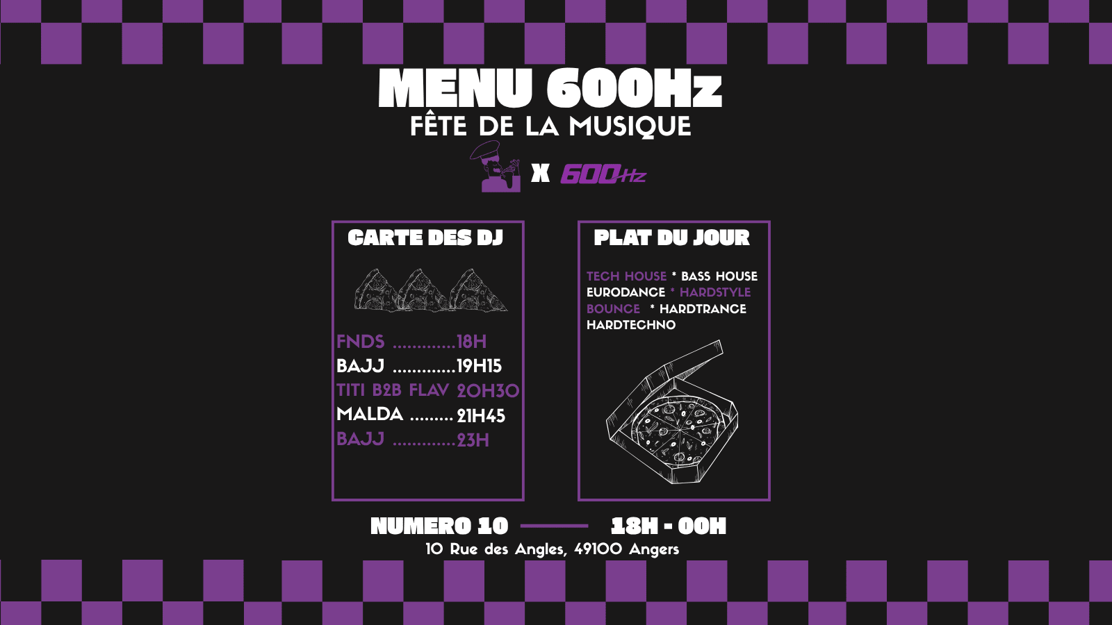 Fête De La Musique 600hz Cover