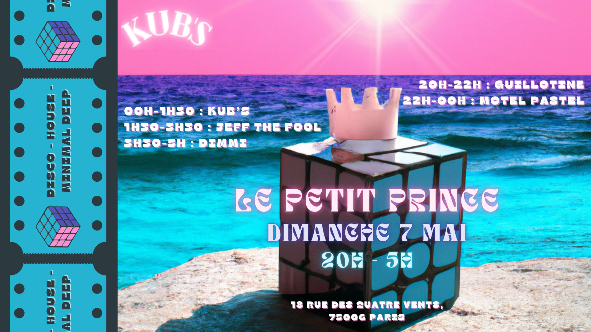 Kub's @ Le Petit Prince (Veille De Jour Férié) Cover