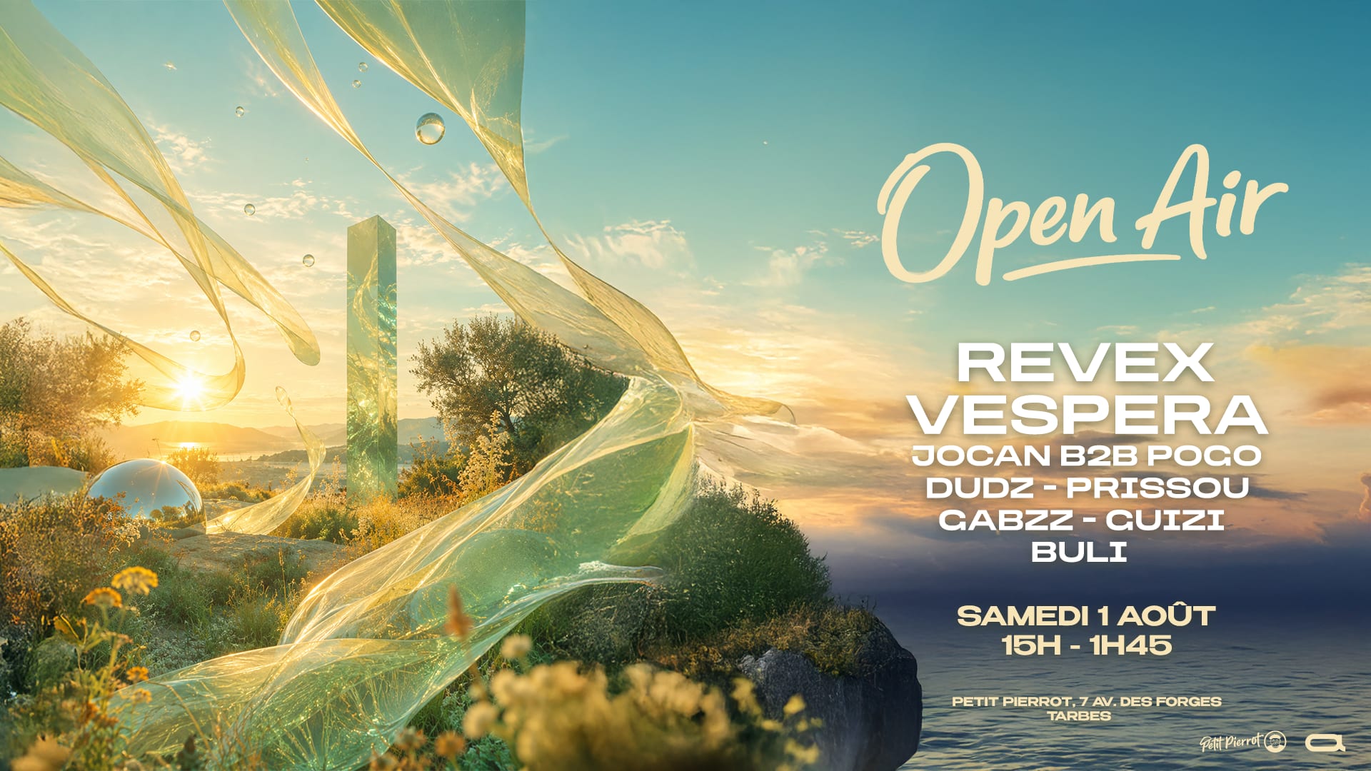 Audentia X Petit Pierrot | Open Air Techno Cover
