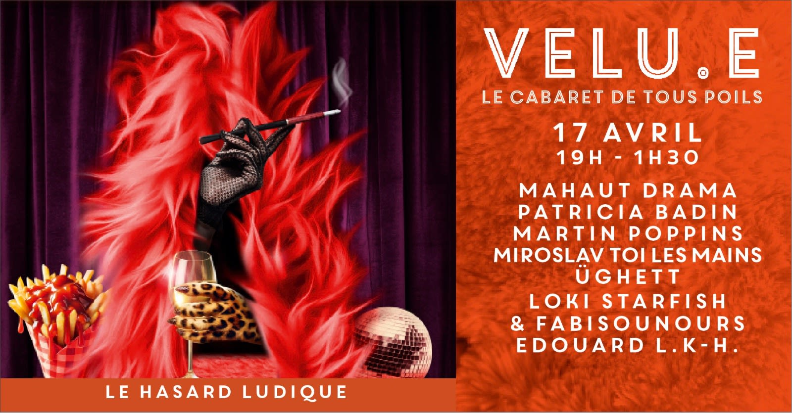 Velu.E - Cabaret De Tous Poils Cover