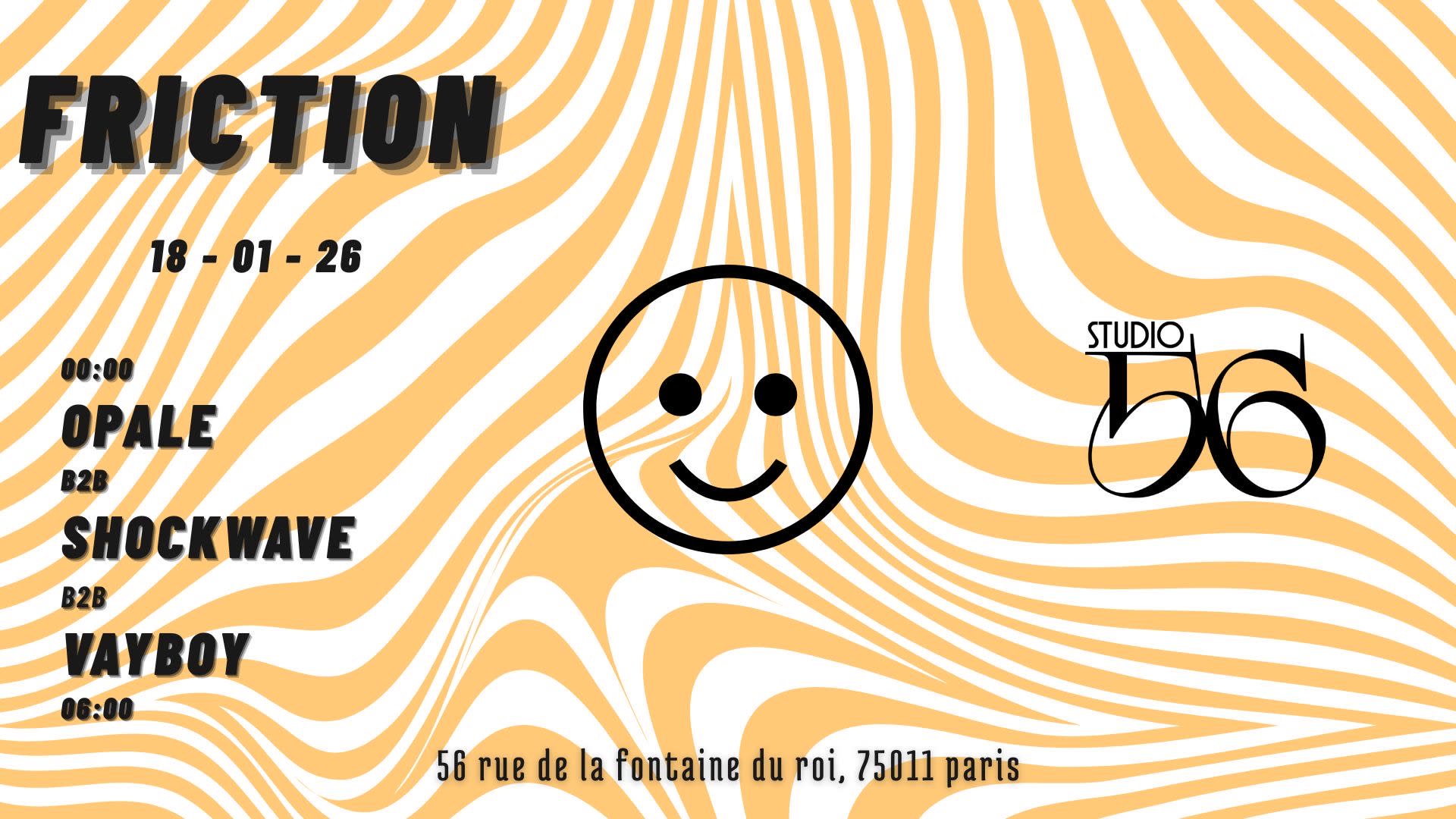 Friction W/ Shockwave ,Opale, Dj Vayboy Cover