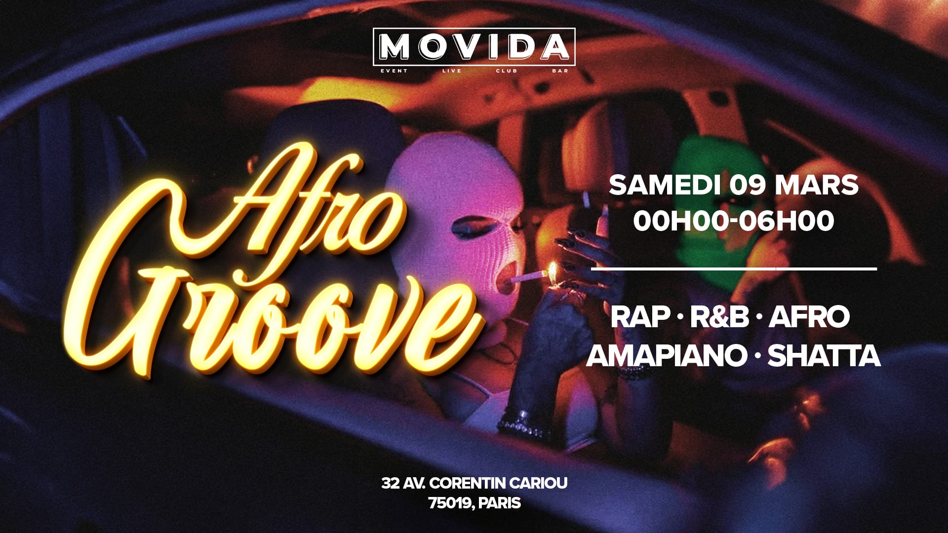 Afro Groove - Afro, Shatta, Hiphop, Amapiano, Dancehall, Rap Cover