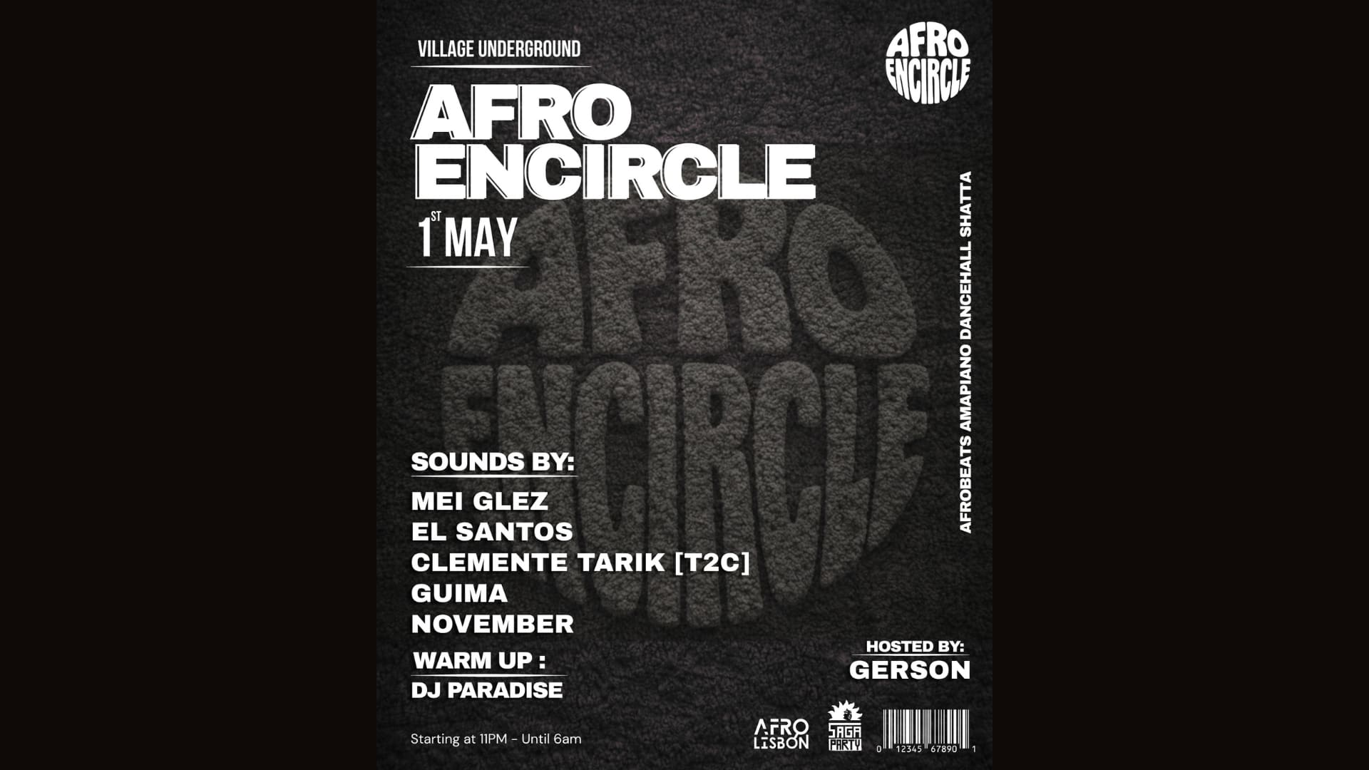Afro Encircle – 1st May Cover