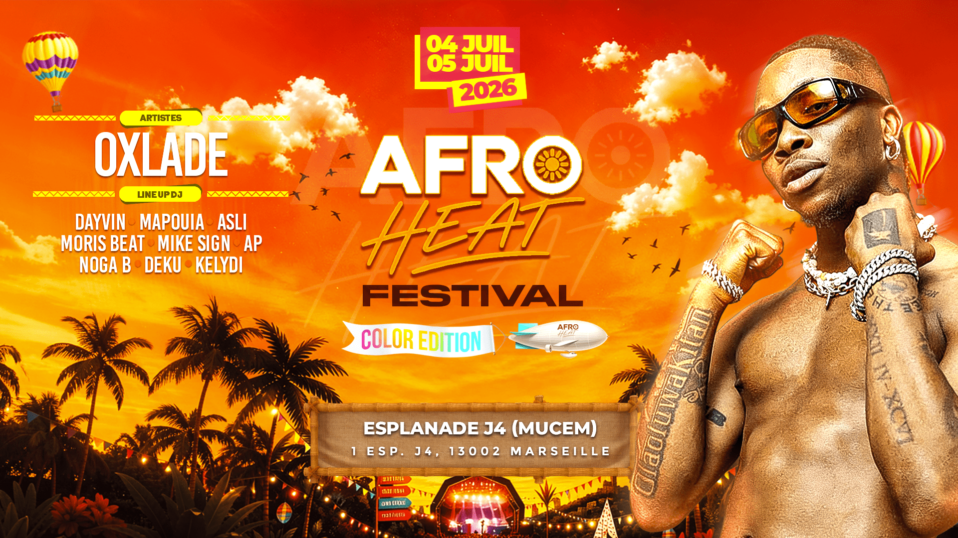 Afro Heat Festival - Color Edition Cover