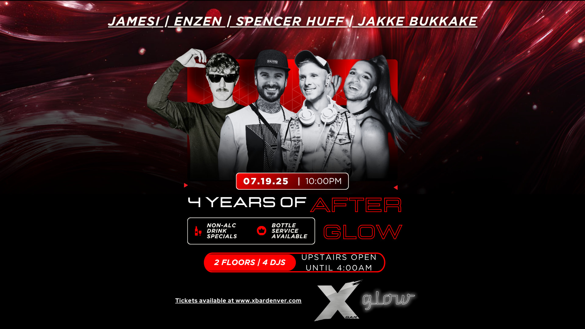 Afterglow | July 2025 | 4 Year Anniversary Party Cover