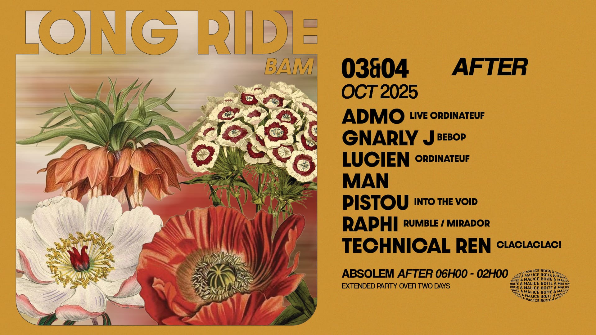 Boite A Malice : Long Ride / After Cover