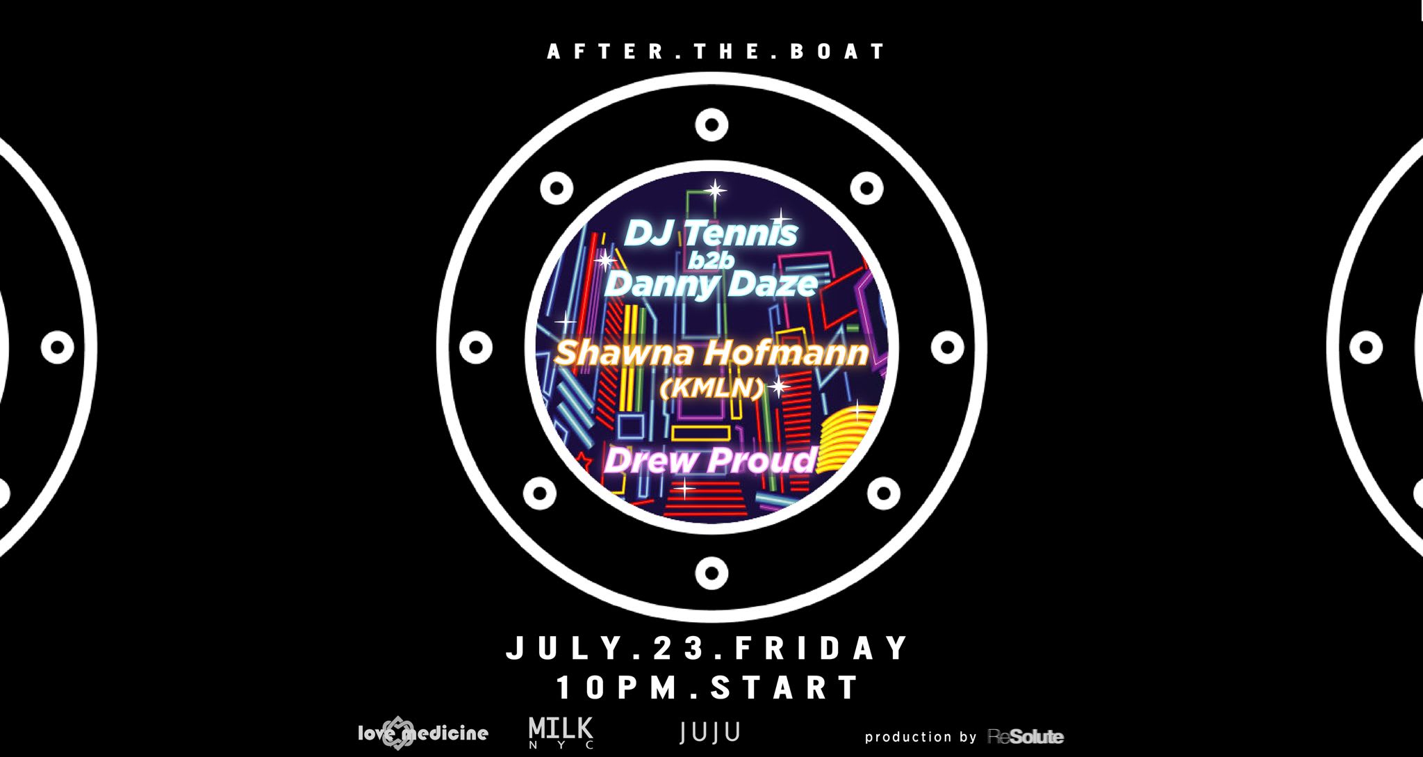 Dj Tennis, Danny Daze, Shawna (Kmlm), Drew Proud Cover
