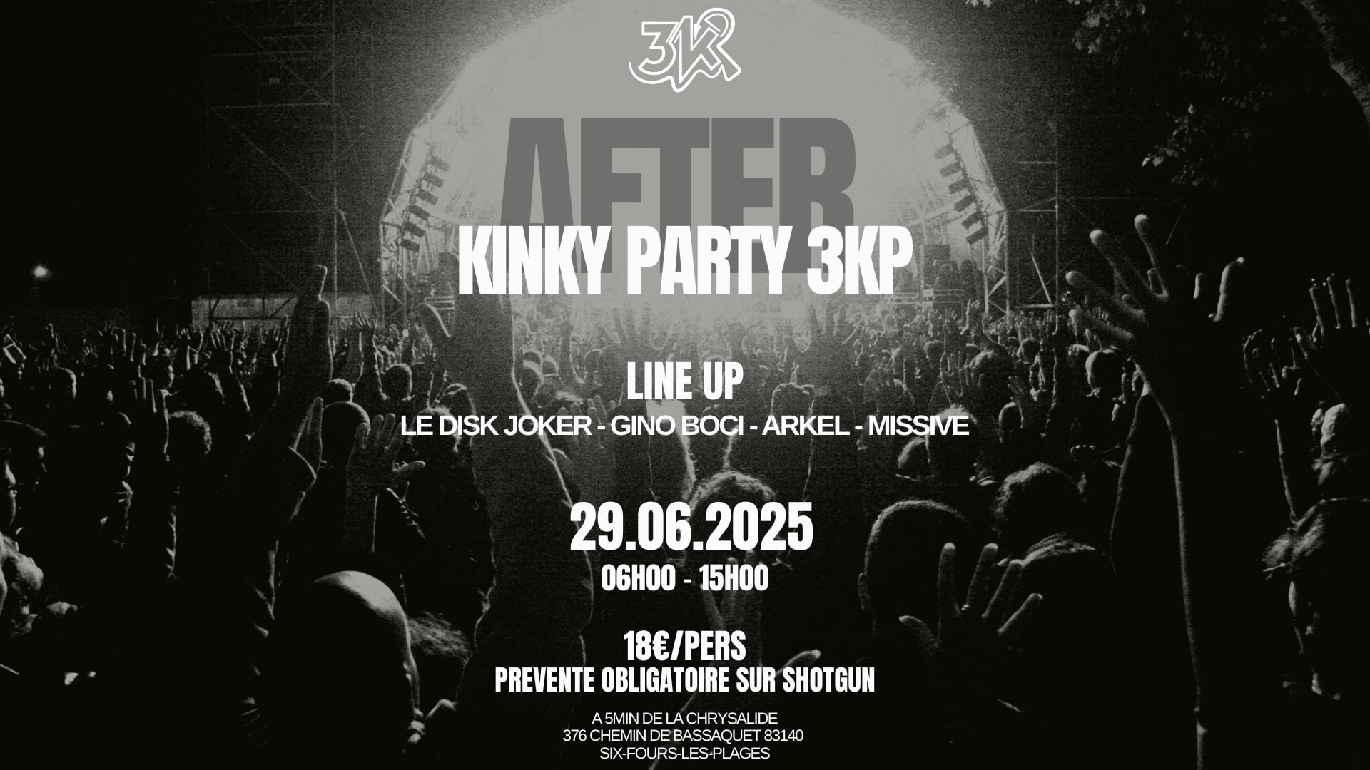 After Kinky Party 3kp - Le Réveil Des Corps Cover