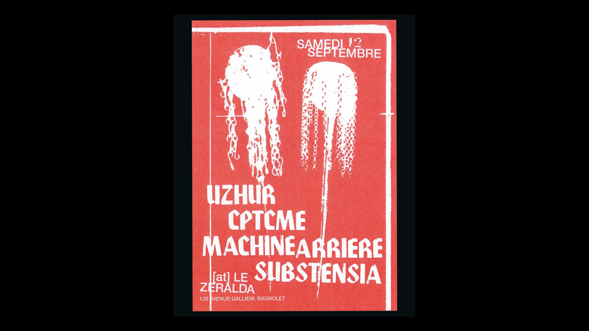 Uzhur, Cptcme, Machine Arrière, Substencia Cover
