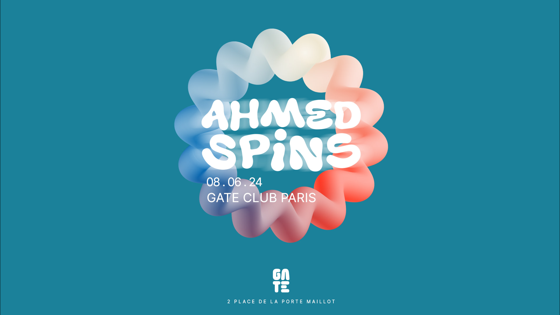 Ahmed Spins At Gate Club Paris Cover
