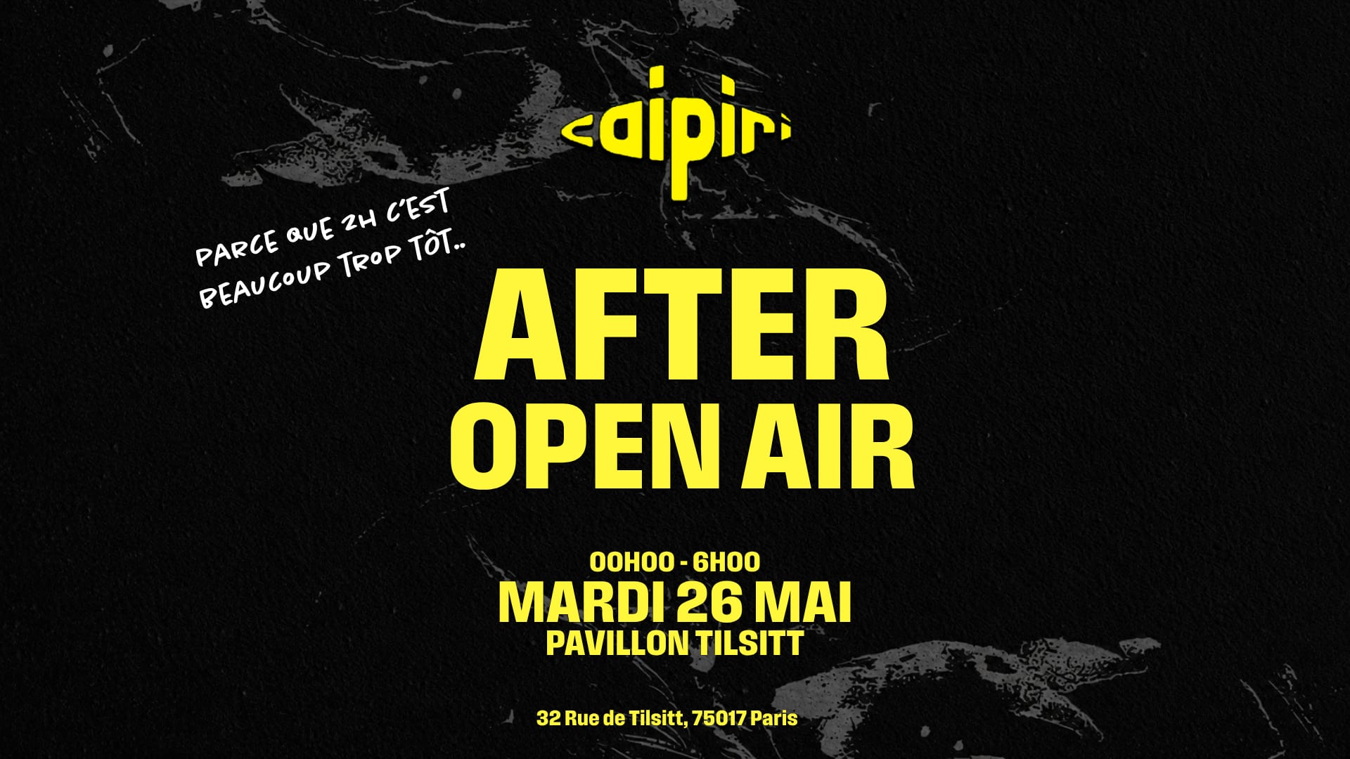 Caipiri After Party - [Limited Tickets] Cover