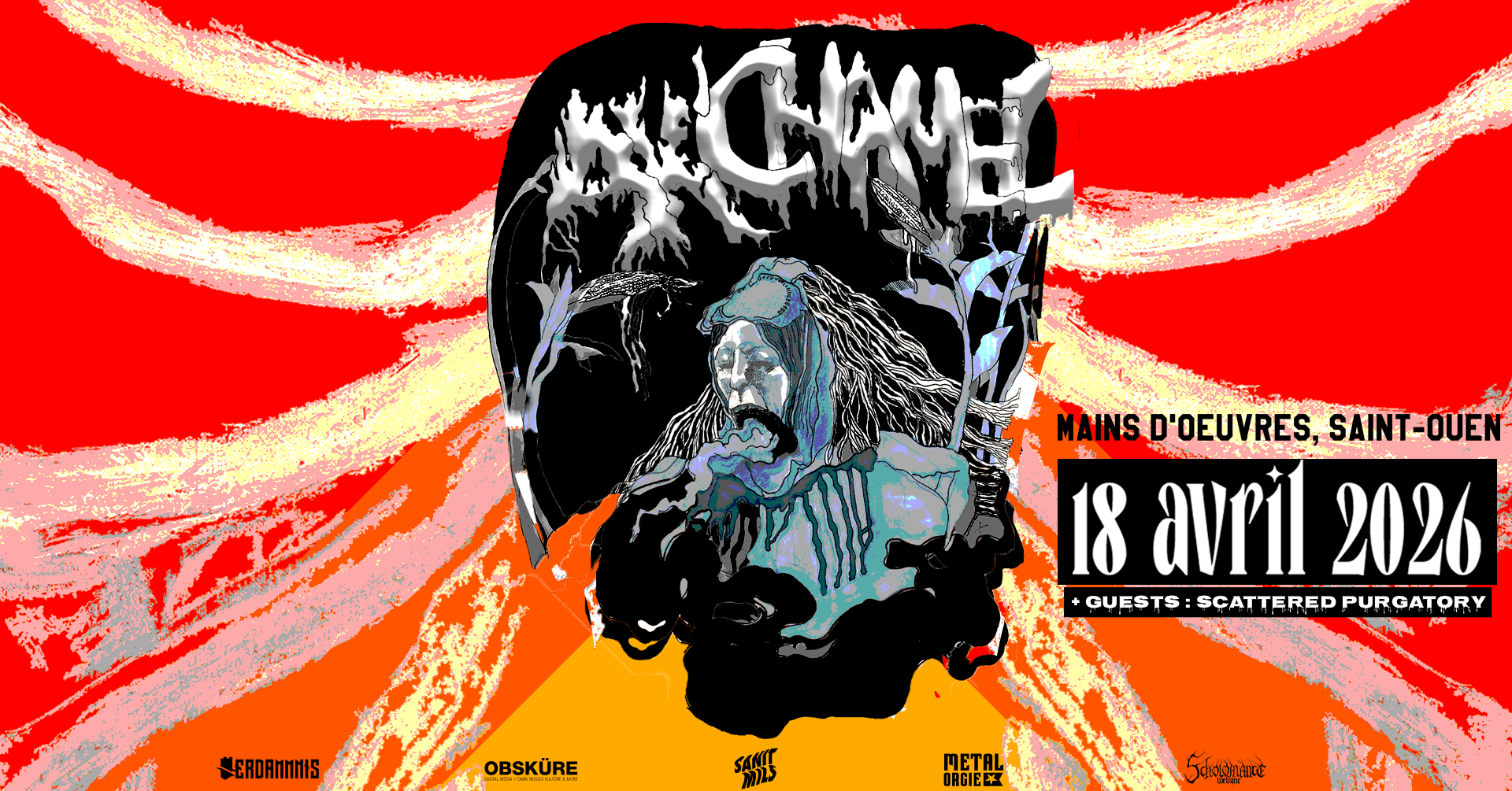 Ak'chamel + Guests : Scattered Purgatory @ Mains D'oeuvres Cover