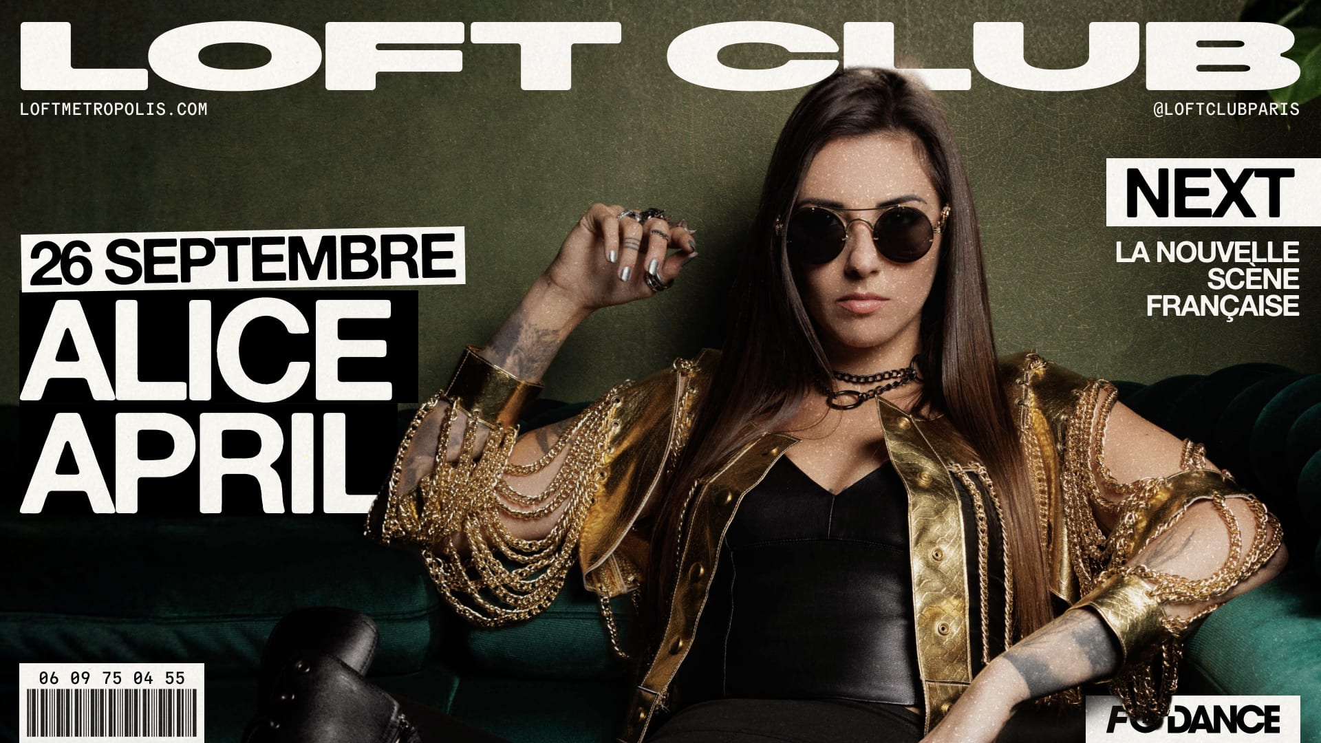 Loft Club Paris Alice April 26.09 Cover