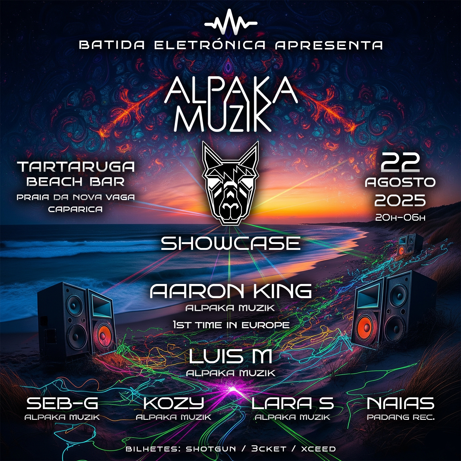 Batida Eletrónica - Alpaka Muzik Showcase Cover