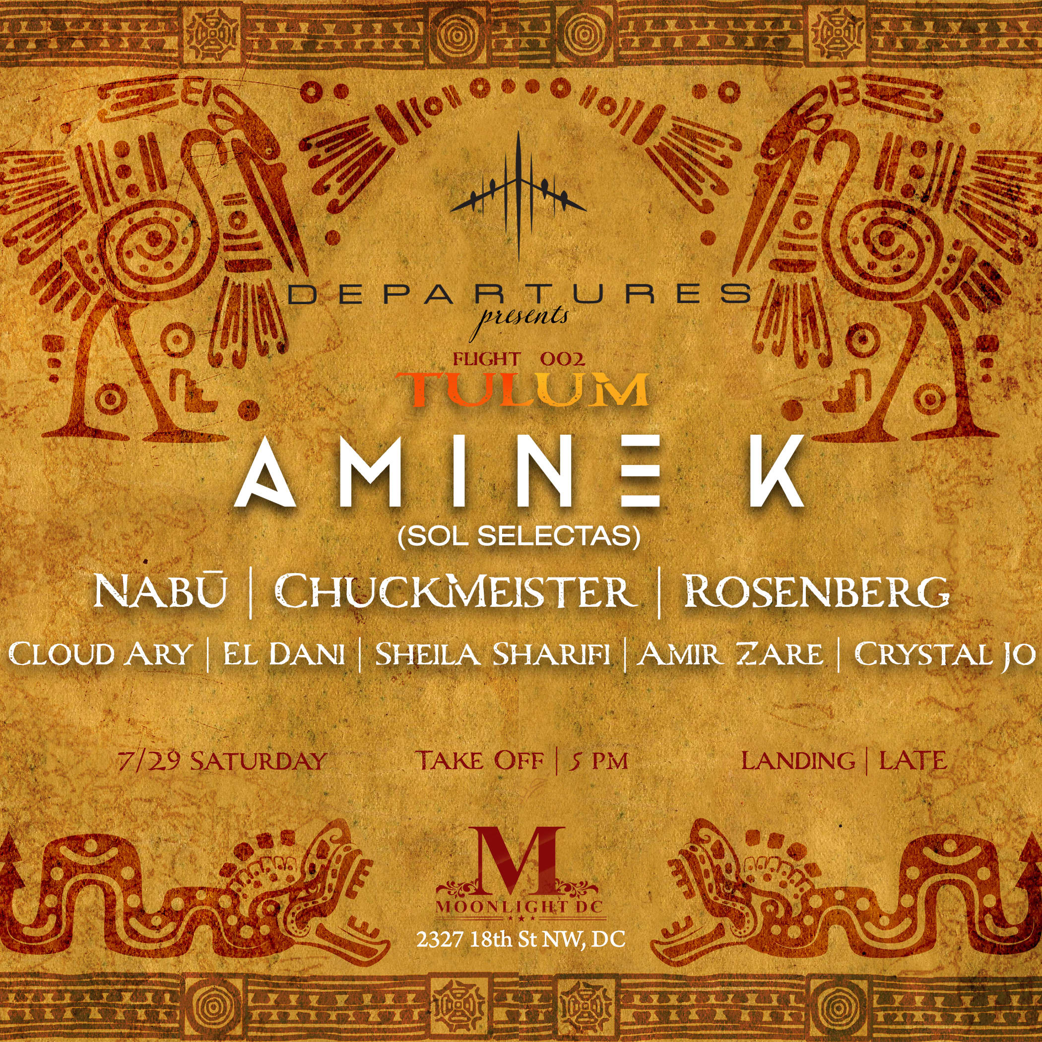 Flight 002 | Tulum | Amine K Cover
