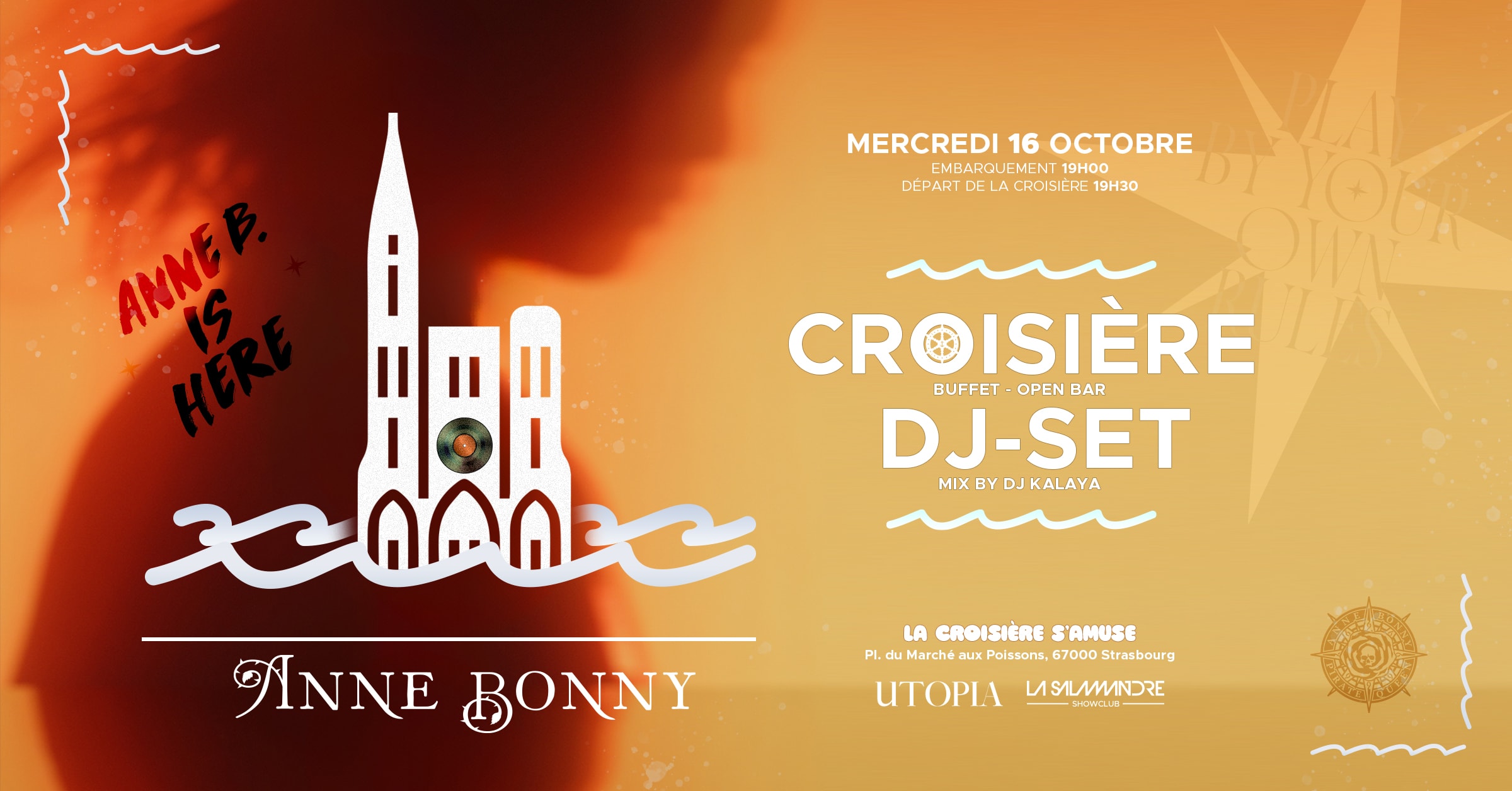 La Croisière S'amuse : Lancement Exclusif Du Rhum Anne Bonny Cover