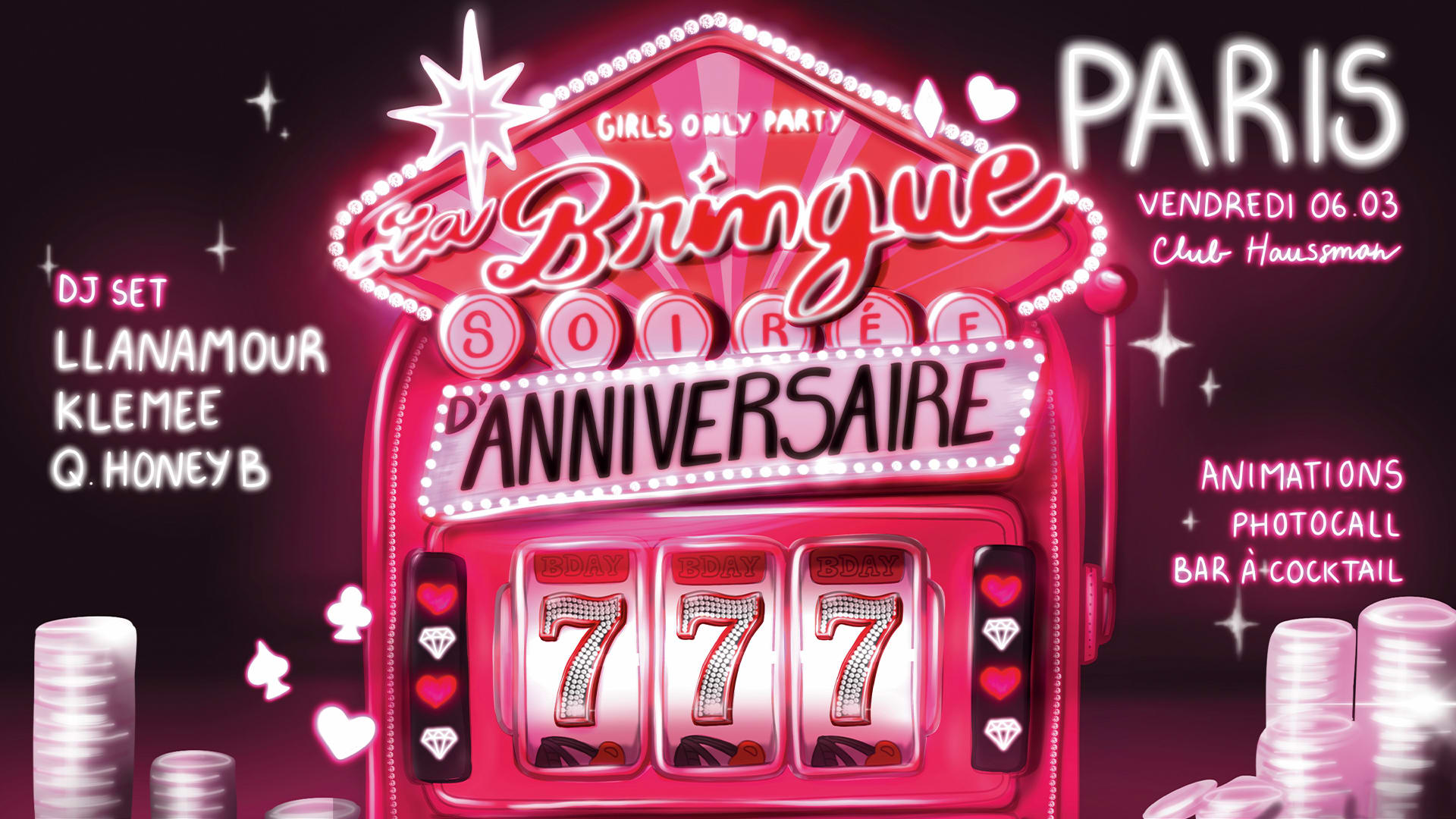 La Bringue - Birthday Edition - Paris Cover